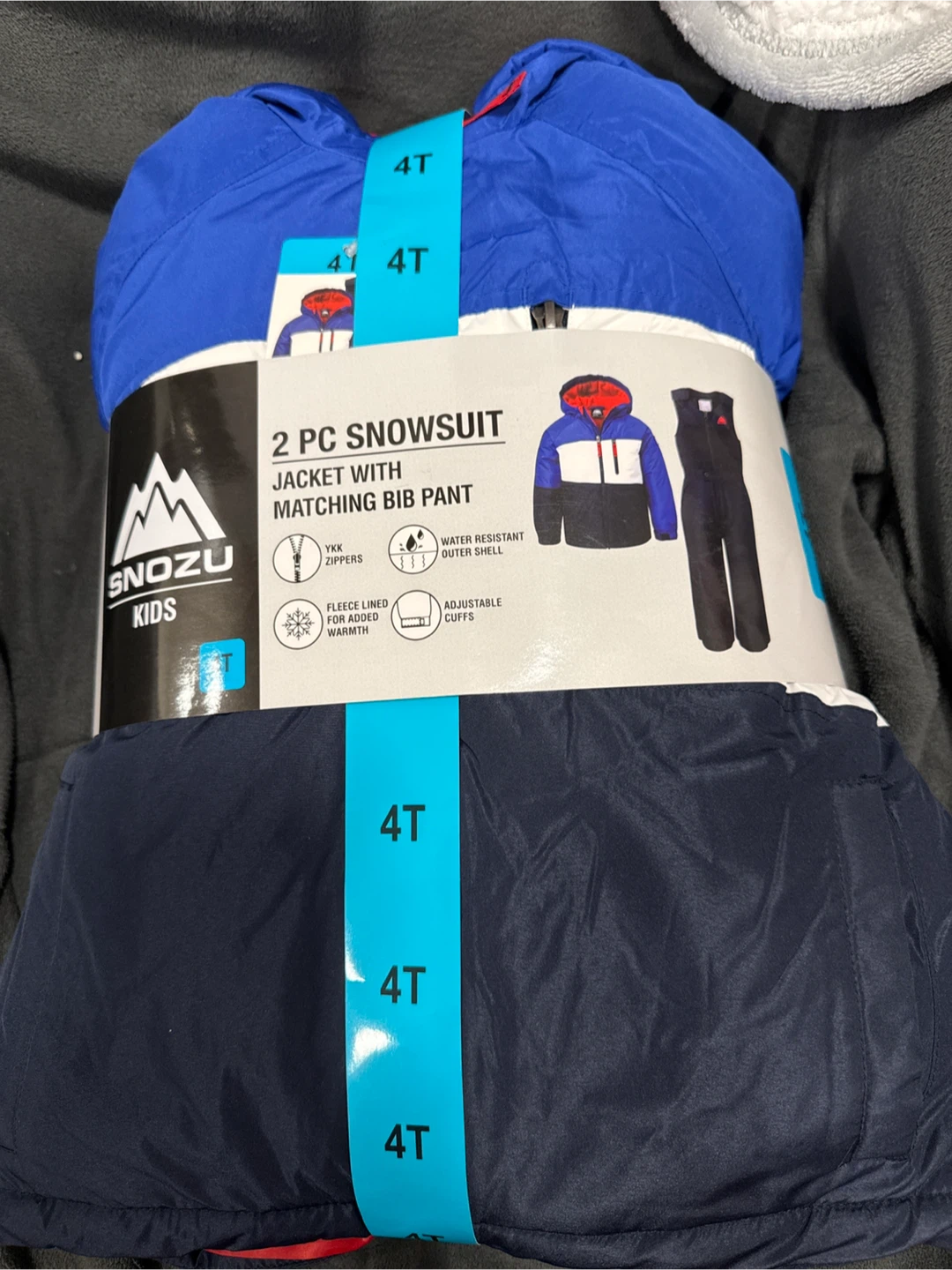 Snozu Kids 2-Piece Snowsuit - Size 4T