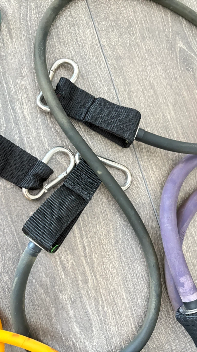 Set of Resistance Bands with Handles - photo 5