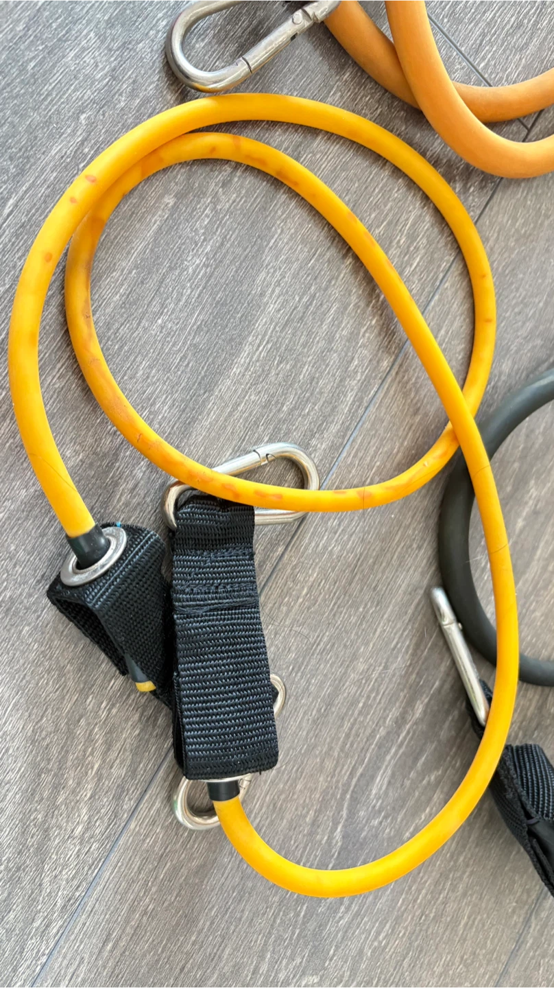 Set of Resistance Bands with Handles - photo 2