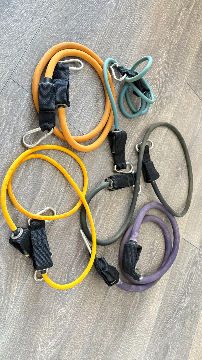 Set of Resistance Bands with Handles