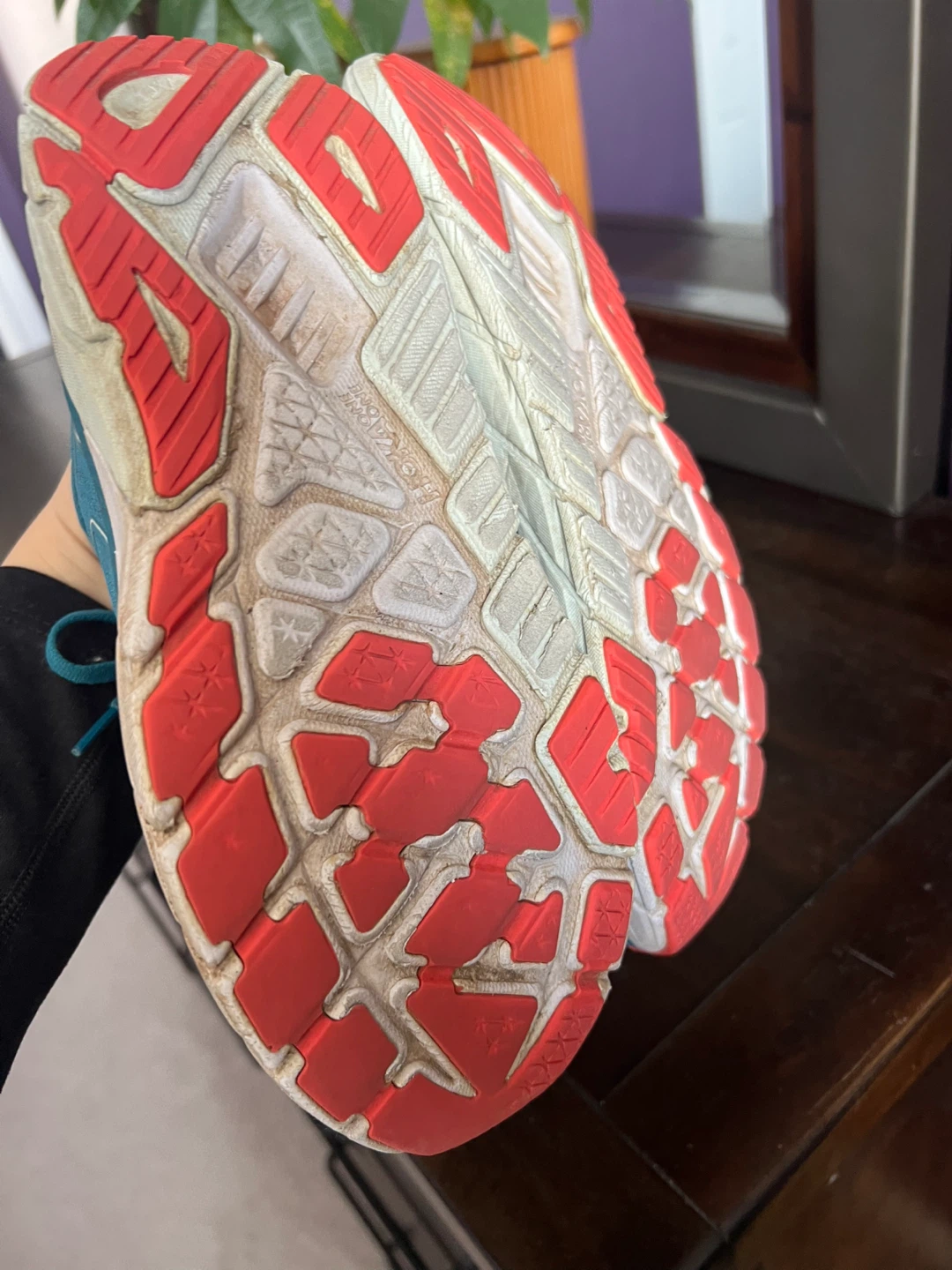 Woman’s Hoka Running Shoes -size 8.5 - photo 4