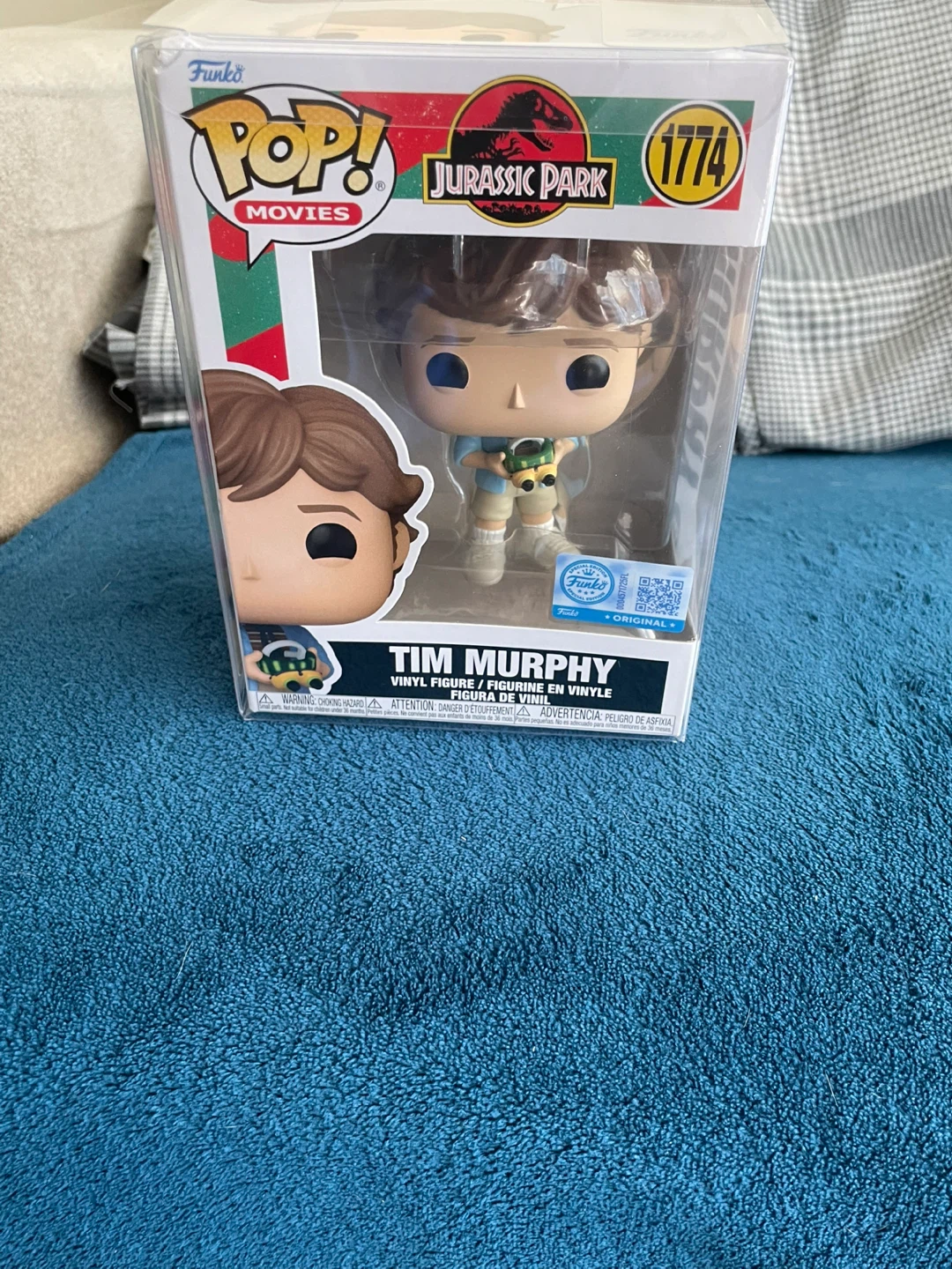 Jurassic Park Tim Murphy. Protector included