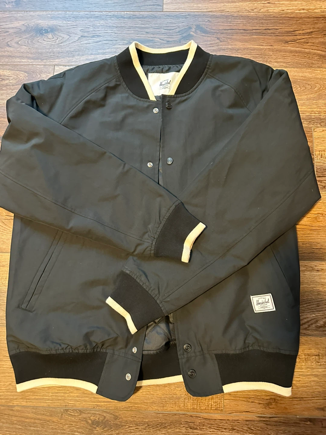 Herschel Bomber Jacket - Black - Size M - photo 2
