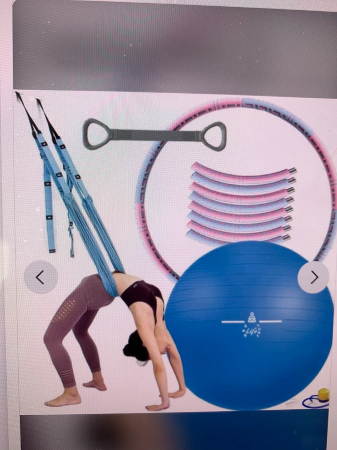 New-Perfect Life Yoga Equipment Set 4 in 1