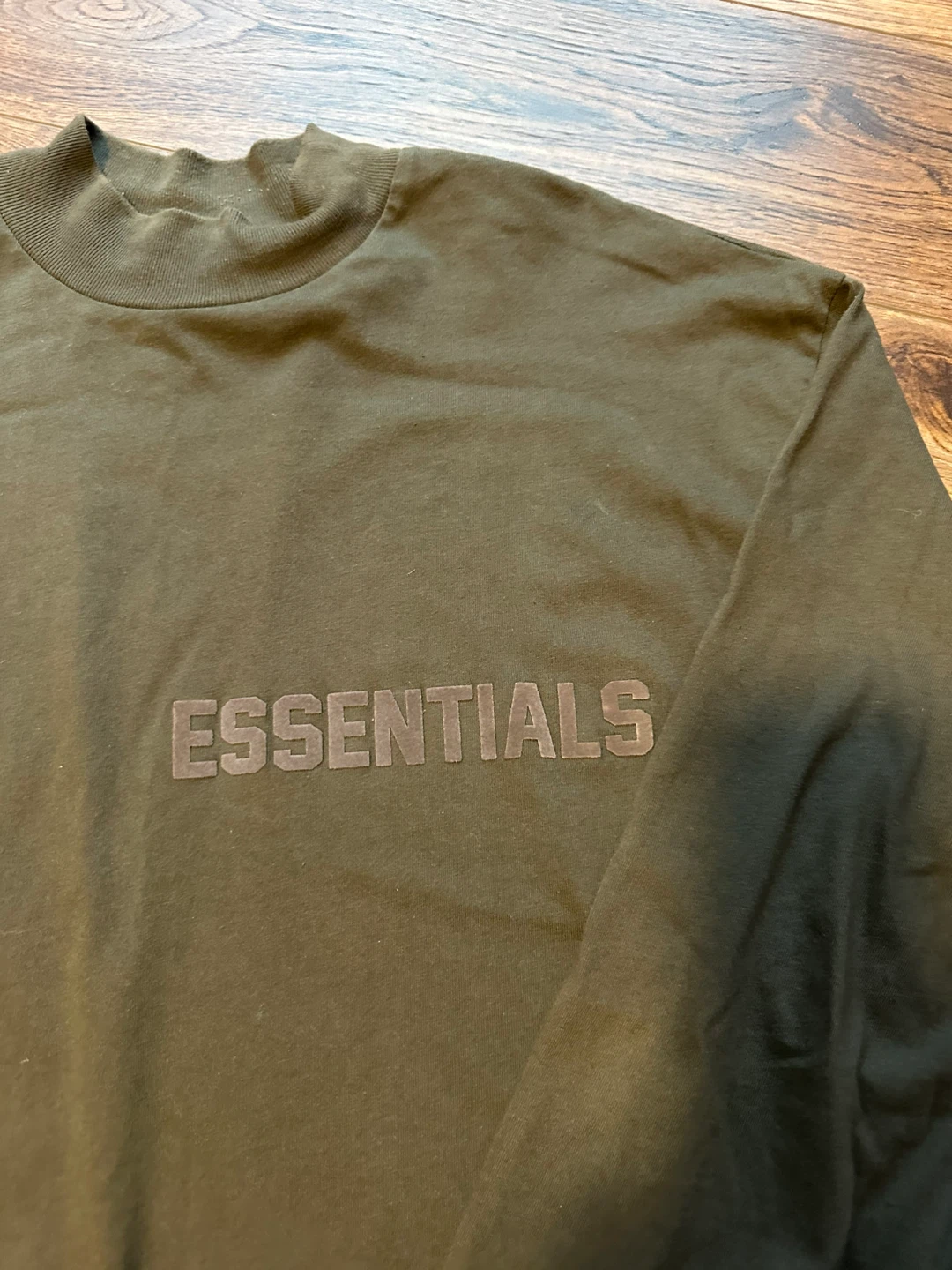ESSENTIALS Fear of God Long Sleeve Mock Neck T-Shirt - photo 3