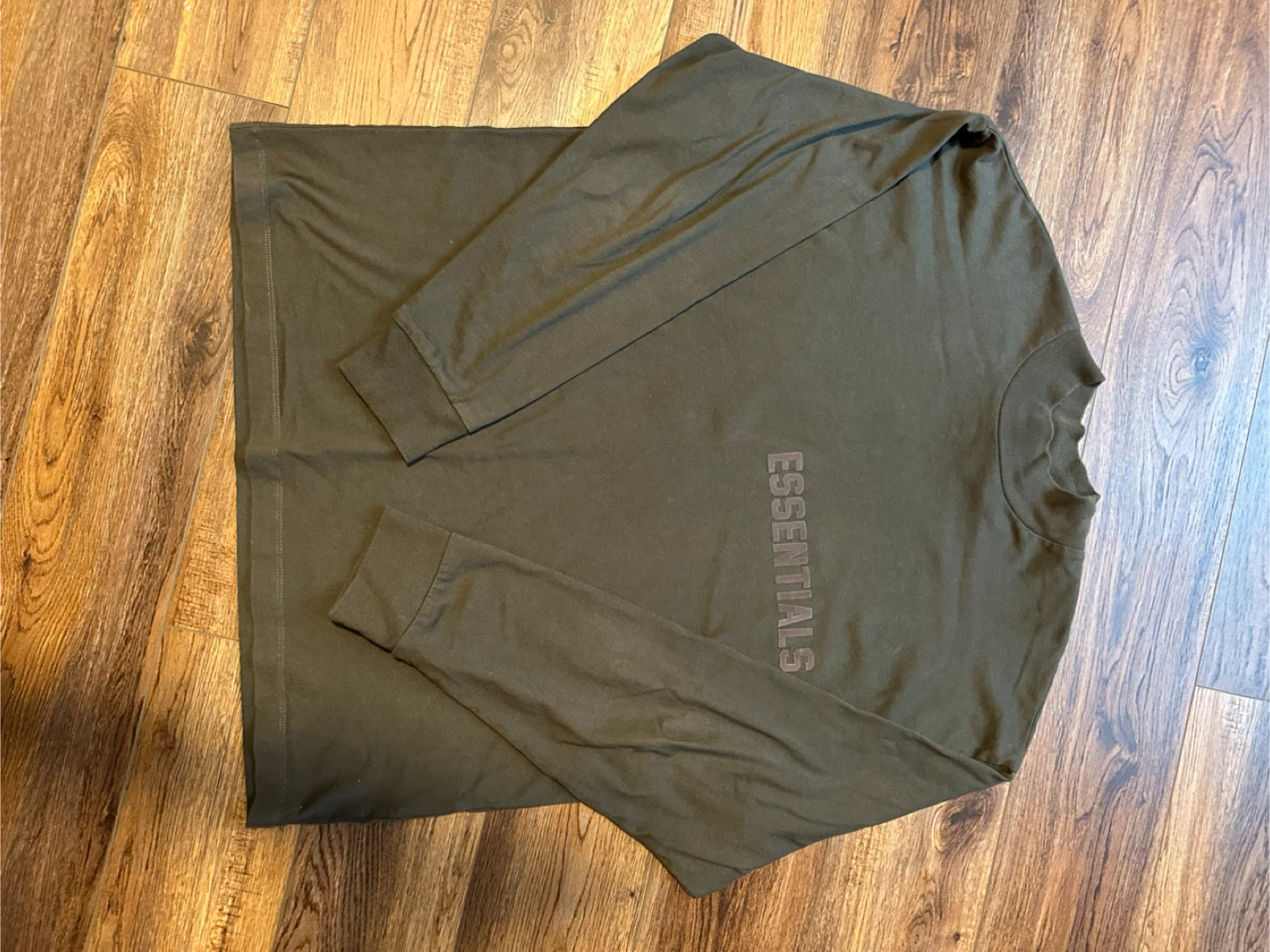 ESSENTIALS Fear of God Long Sleeve Mock Neck T-Shirt