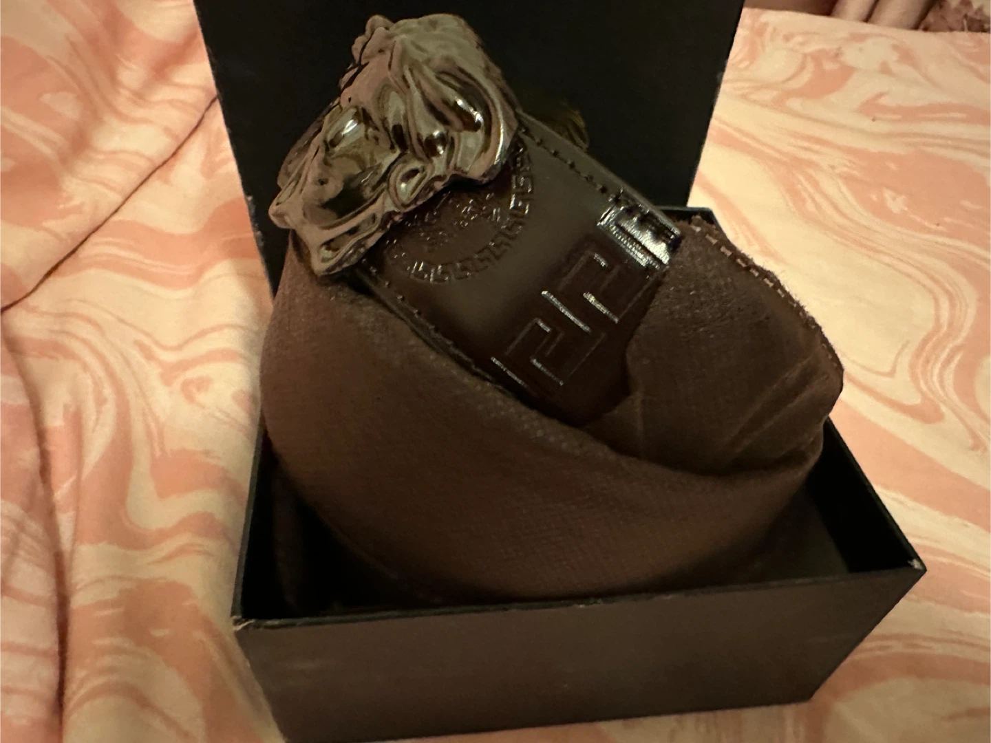 Versace Belt with Medusa Head Buckle - photo 2