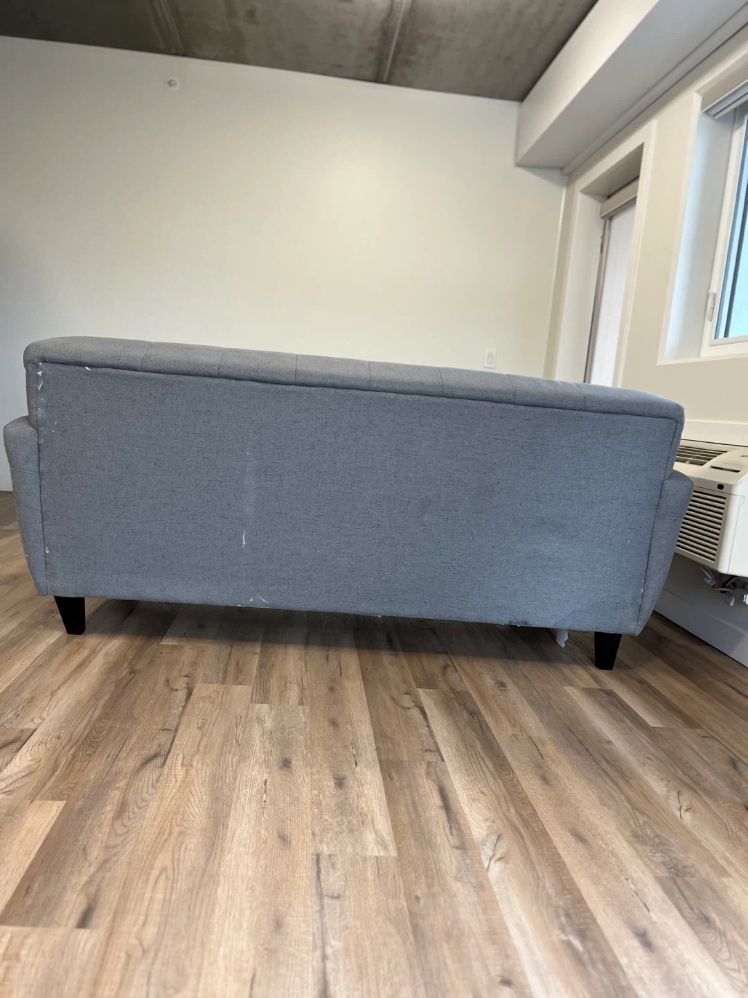 Grey Tufted Sofa - Pickup Downtown - photo 3