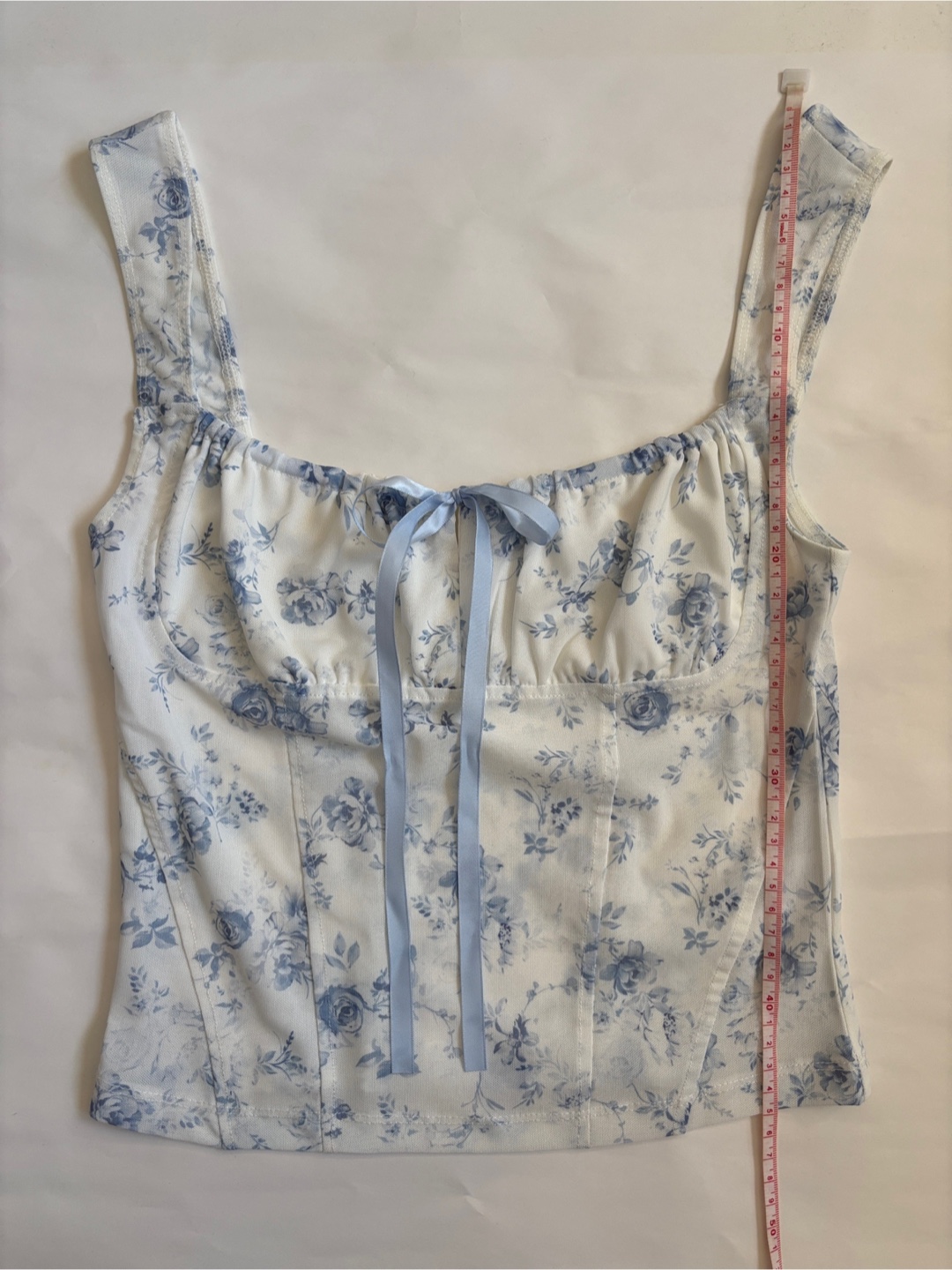 Garage Floral Corset Top Size S/P - photo 5