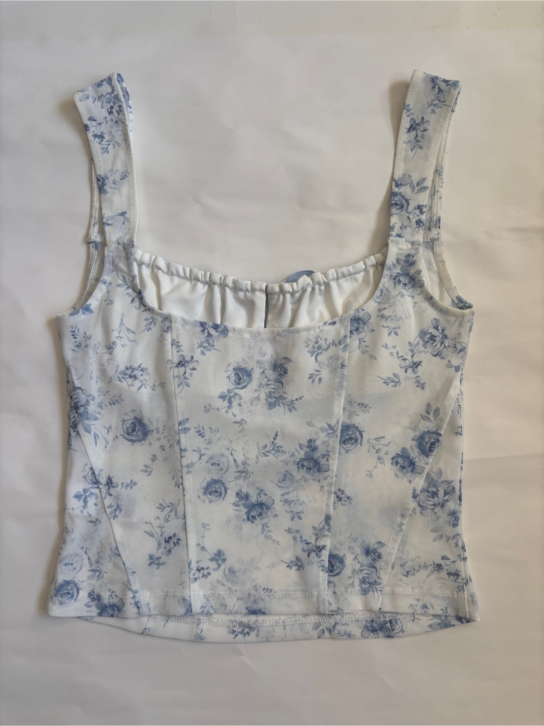 Garage Floral Corset Top Size S/P - photo 2