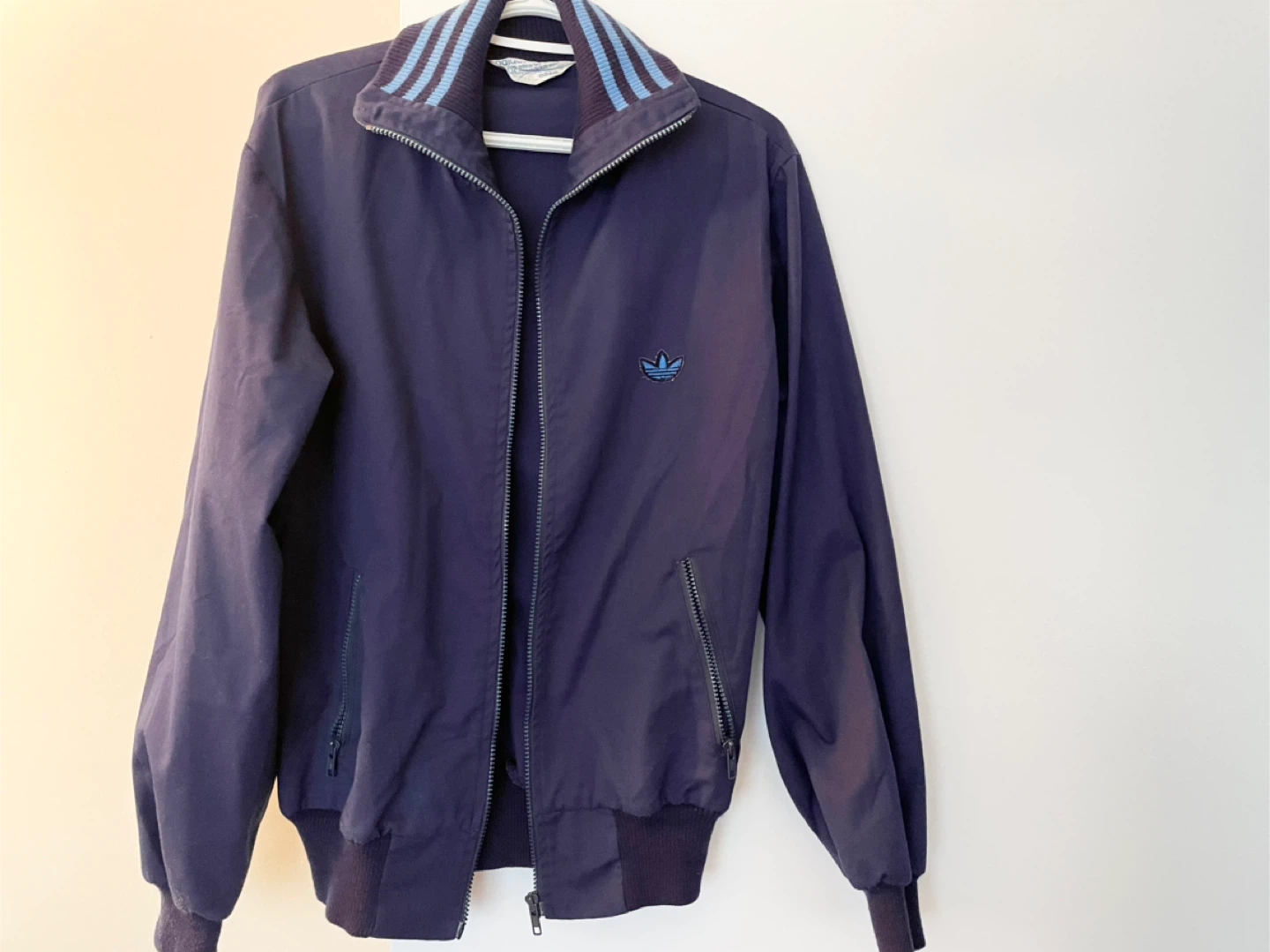 Adidas Track Jacket Navy Blue