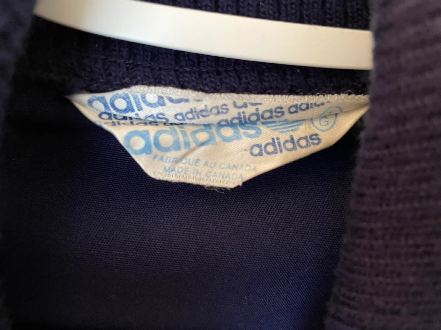 Adidas Track Jacket Navy Blue - photo 5