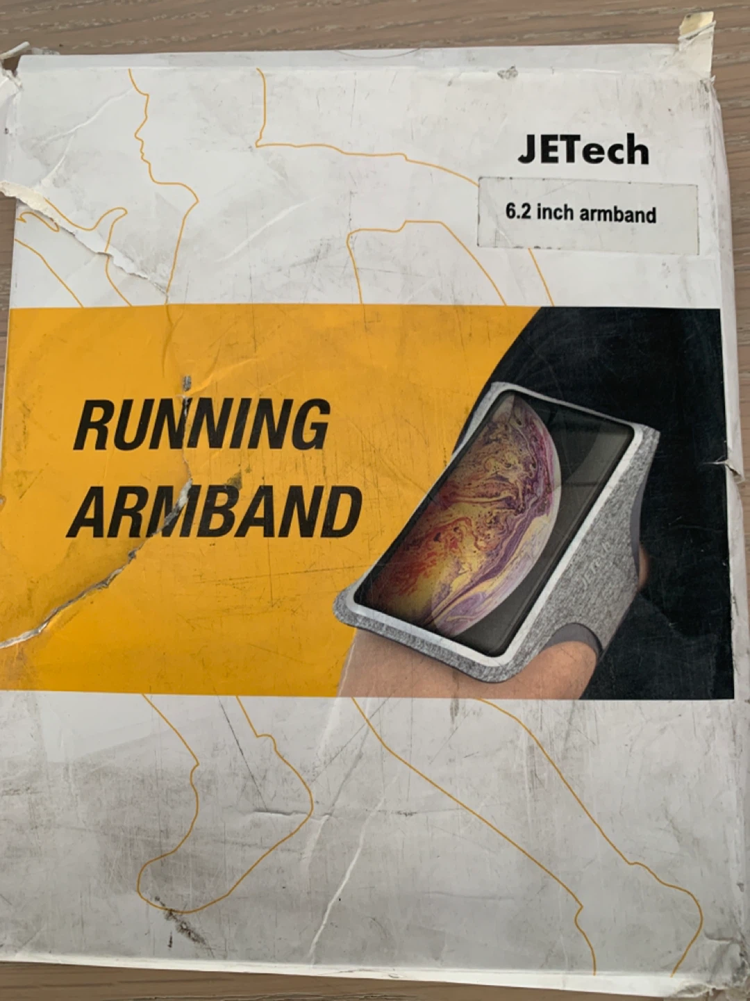 New-JETech Running Armband for 6.2 inch phones