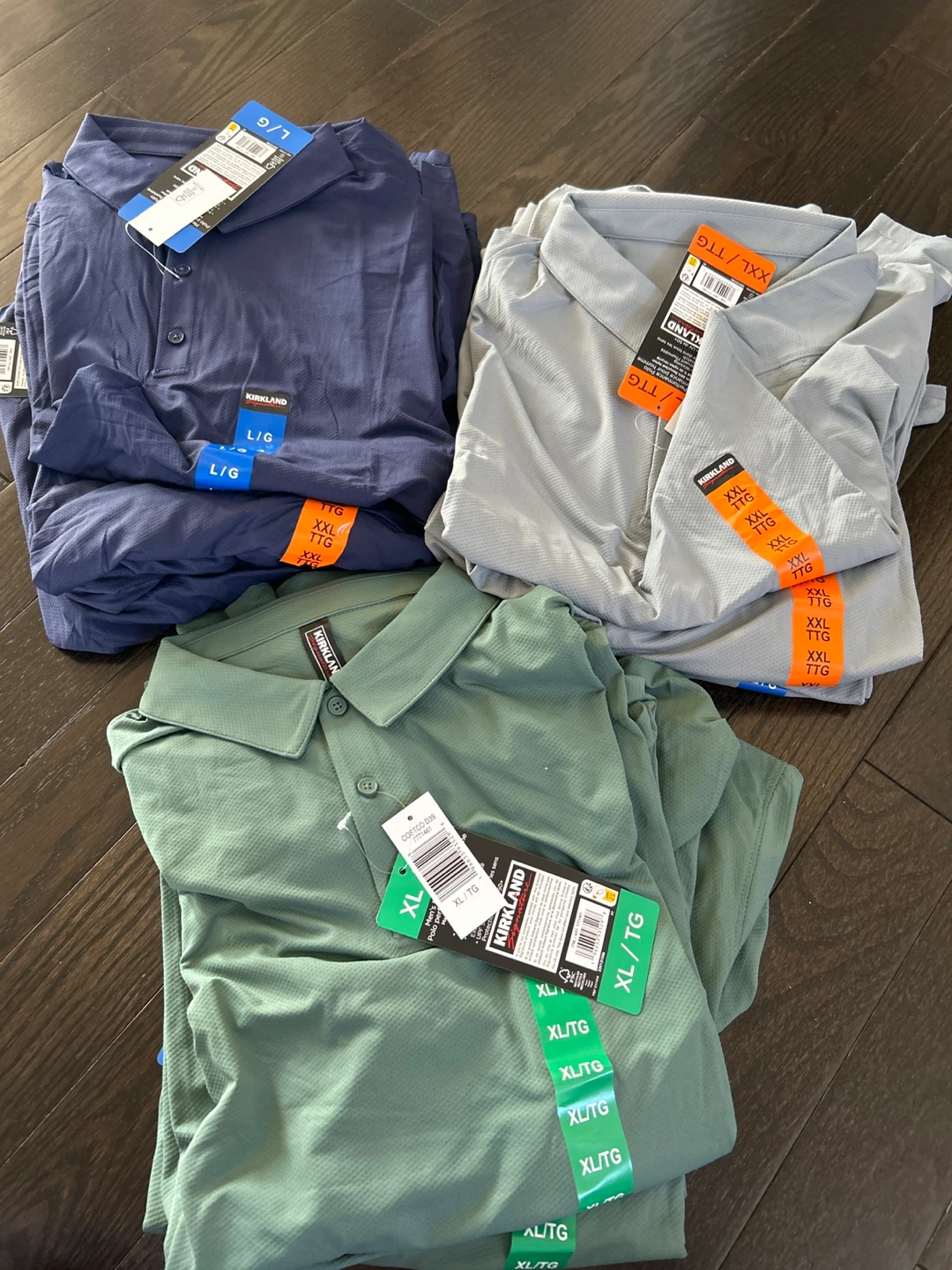 Kirkland Signature Men's Golf Polo Shirts - photo 2
