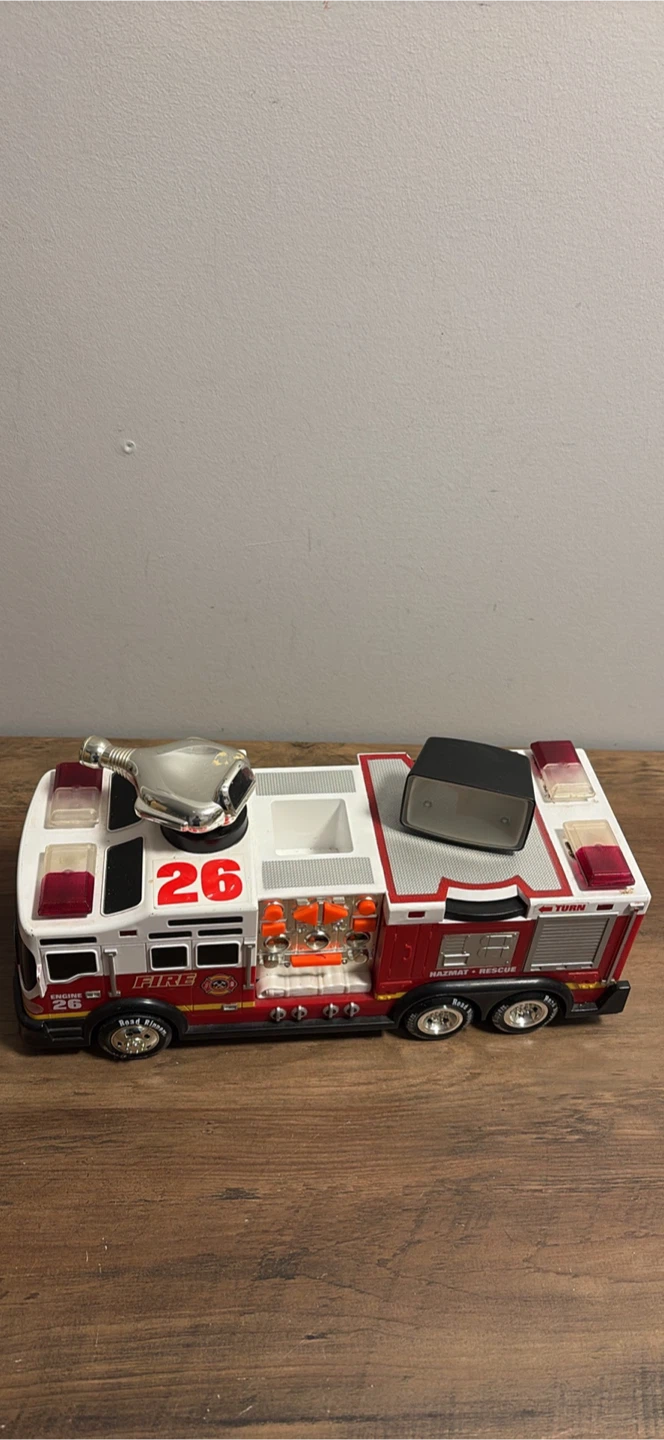 Toy Fire Truck - Red and White - photo 3