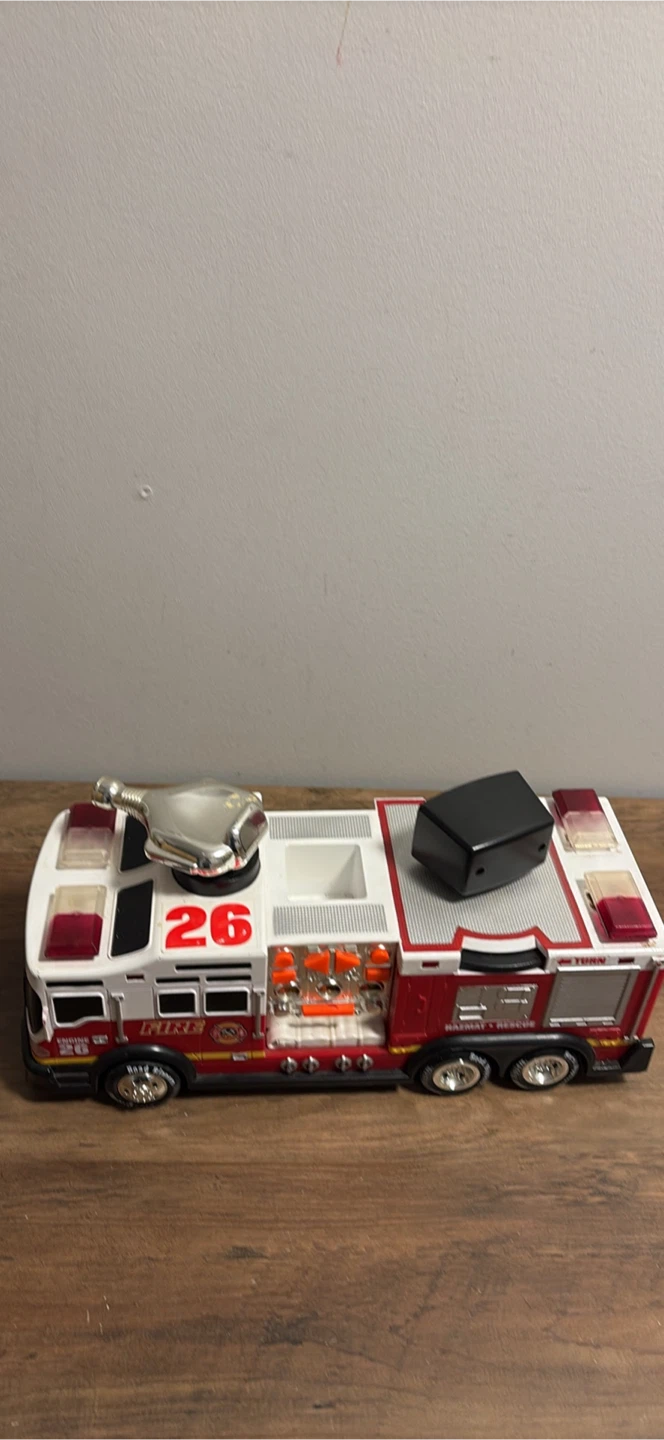 Toy Fire Truck - Red and White - photo 4