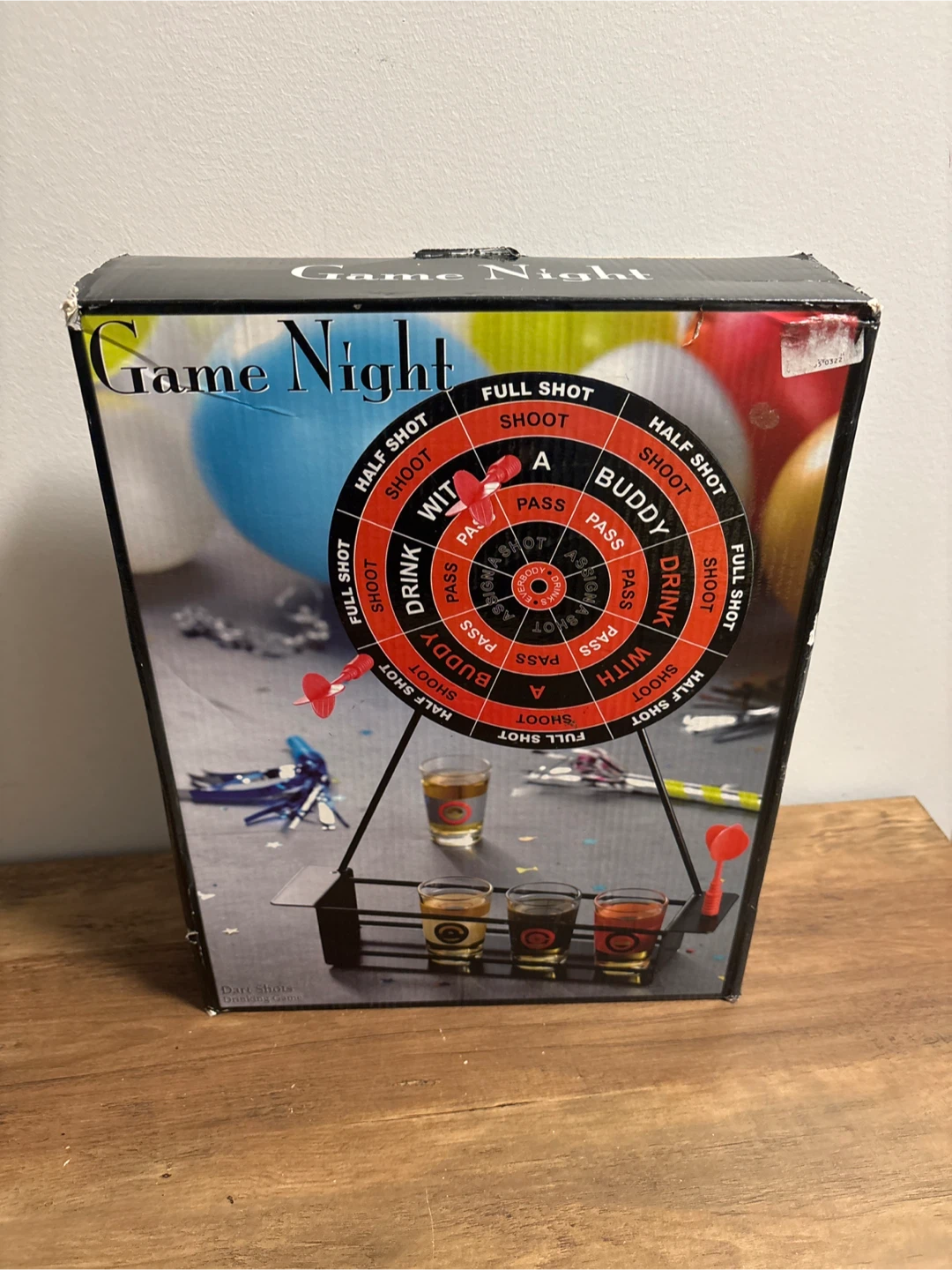 Game Night Shot Glass Dartboard Set - photo 2