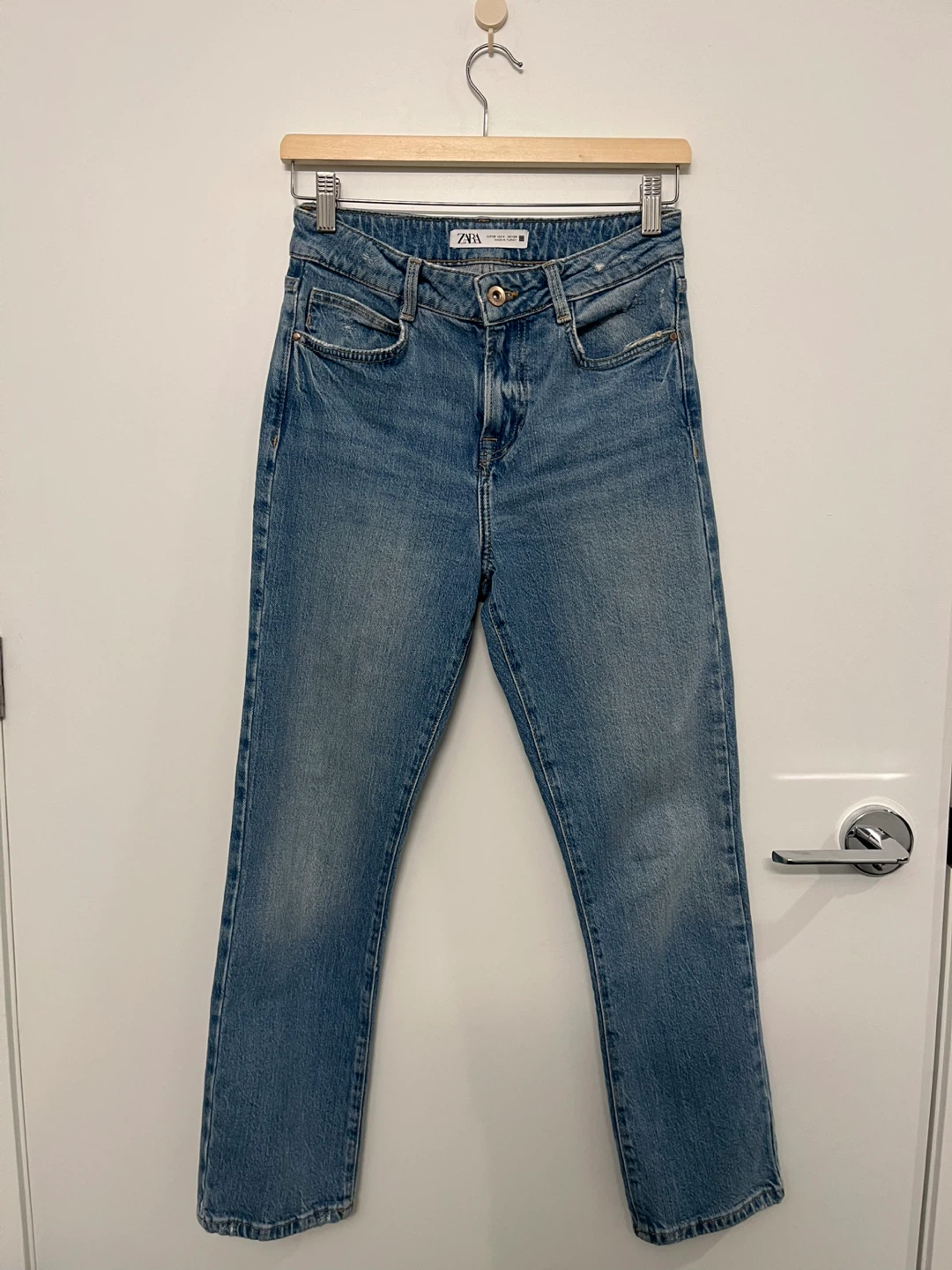 ZARA Blue Denim Jeans - Size 36 (S)