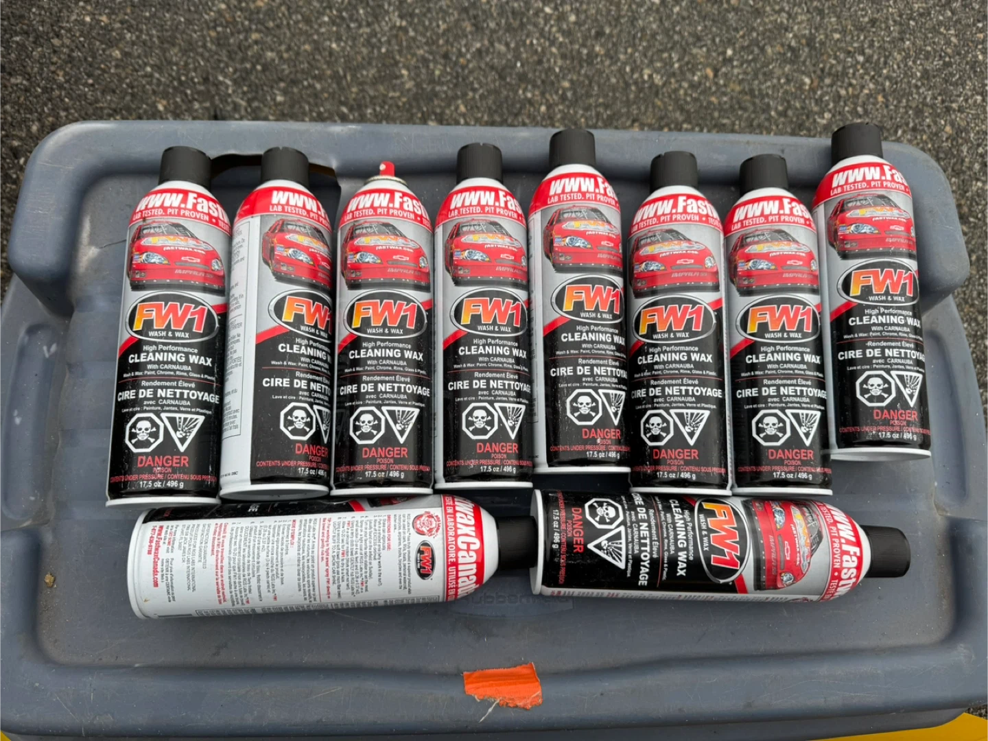 FW1 High Performance Cleaning Wax 9 Pack