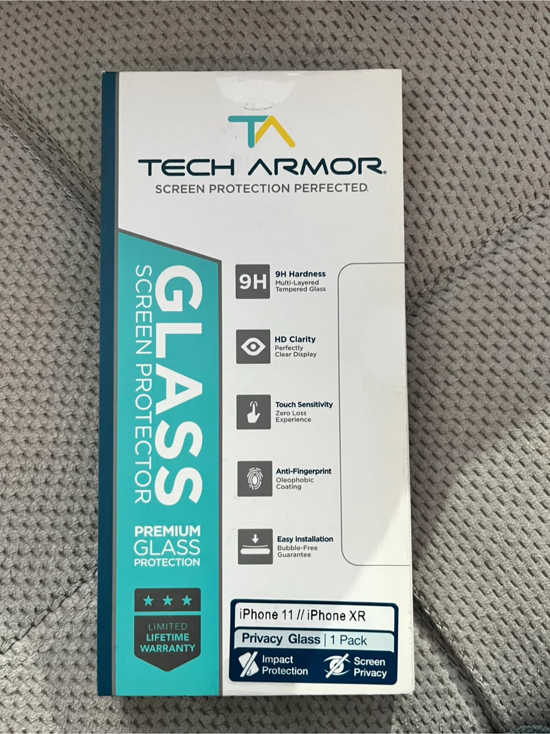 Tech Armor Privacy Glass Screen Protector for iPhone 11 / XR