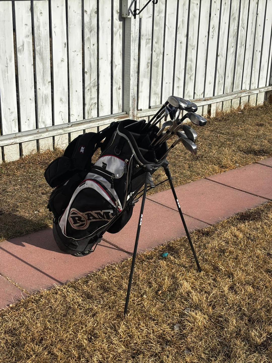RAM FX Black Golf Club Set with Bag