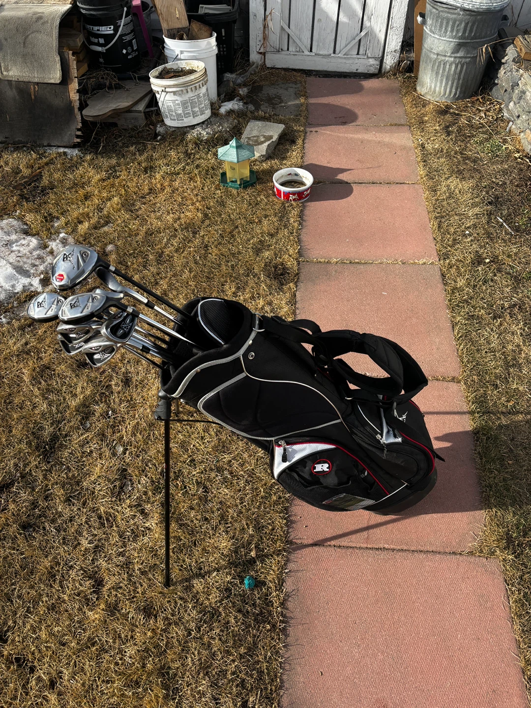 RAM FX Black Golf Club Set with Bag - photo 3