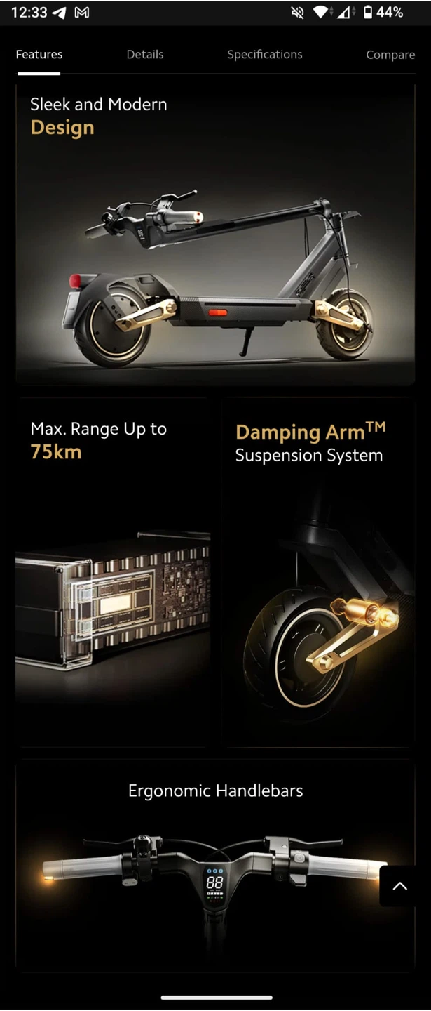 NAVEE Electric Scooter ST3 Pro