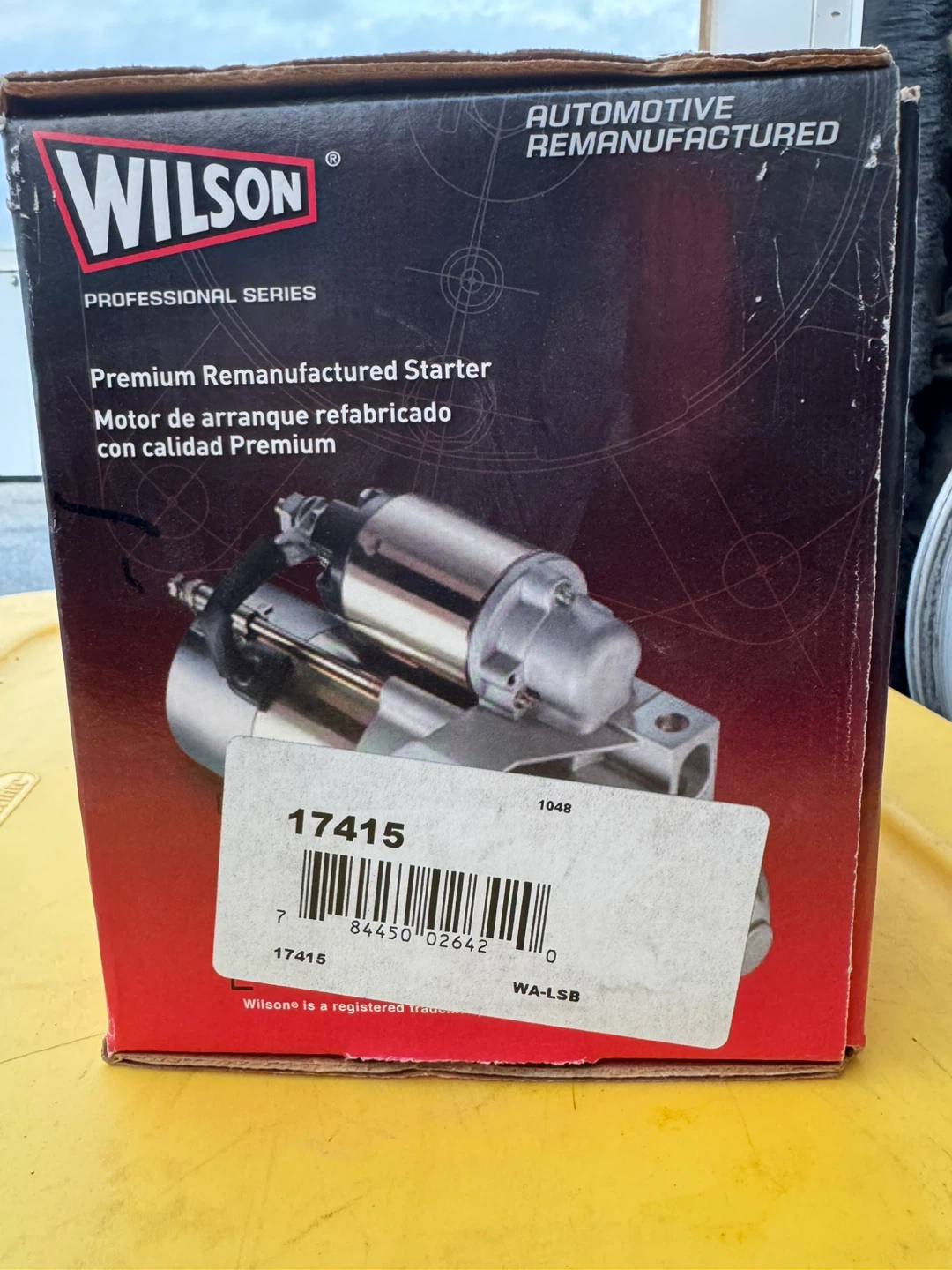 Wilson Professional Series Premium Remanufactured Starter 17415
