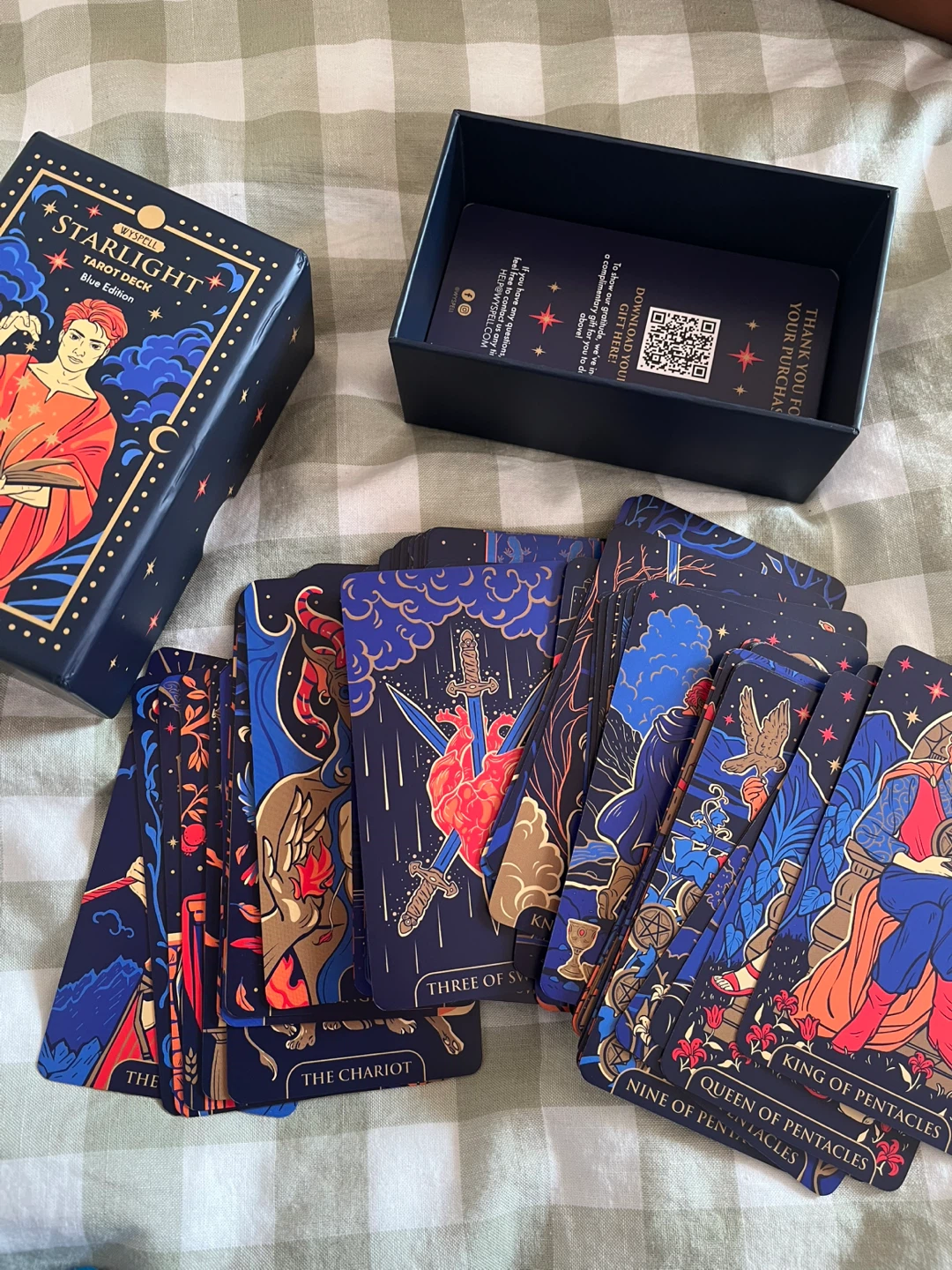Wyspell Starlight Tarot Deck - Blue Edition - photo 4