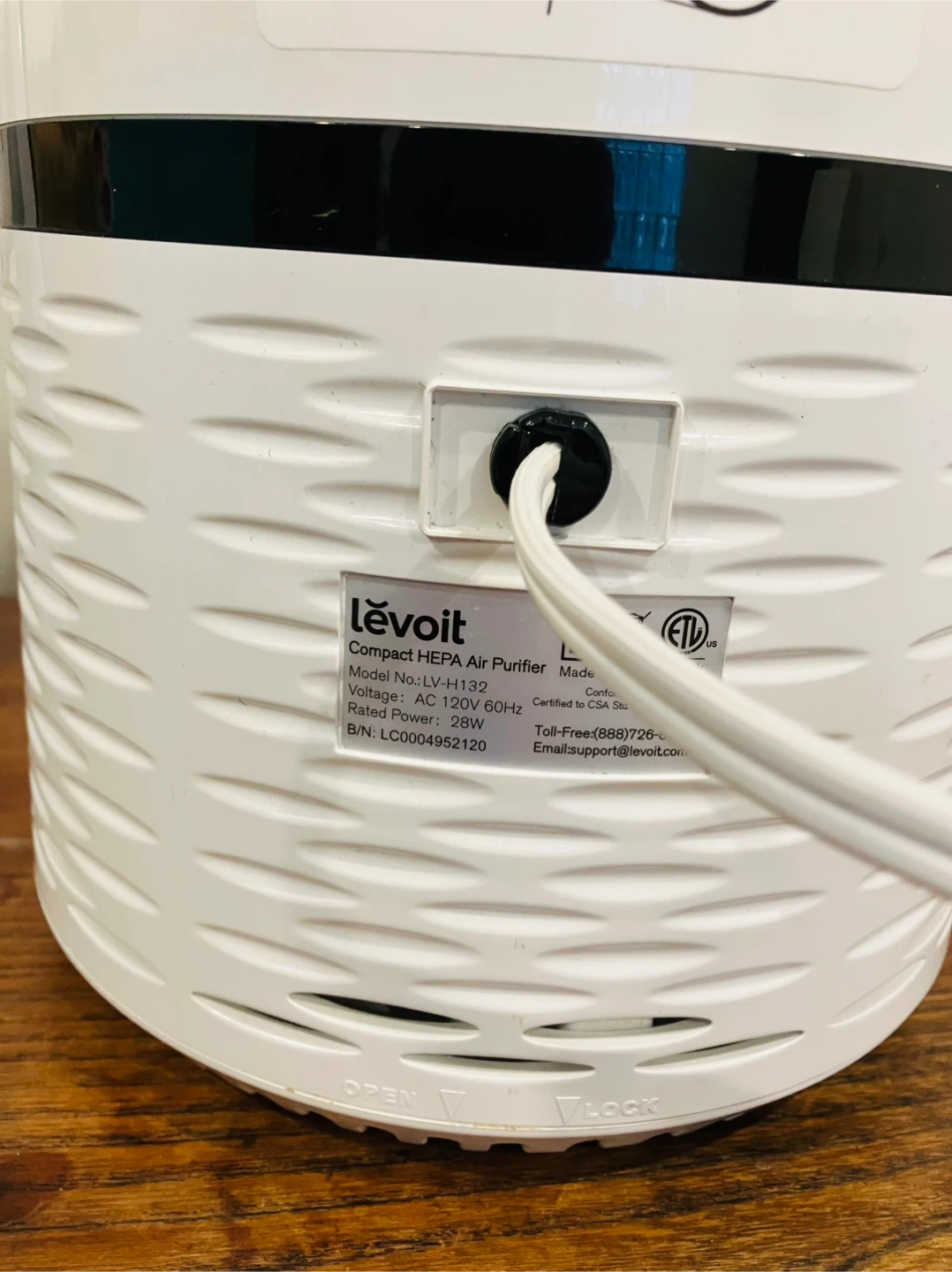 Levoit LV-H132 Compact HEPA Air Purifier - photo 2