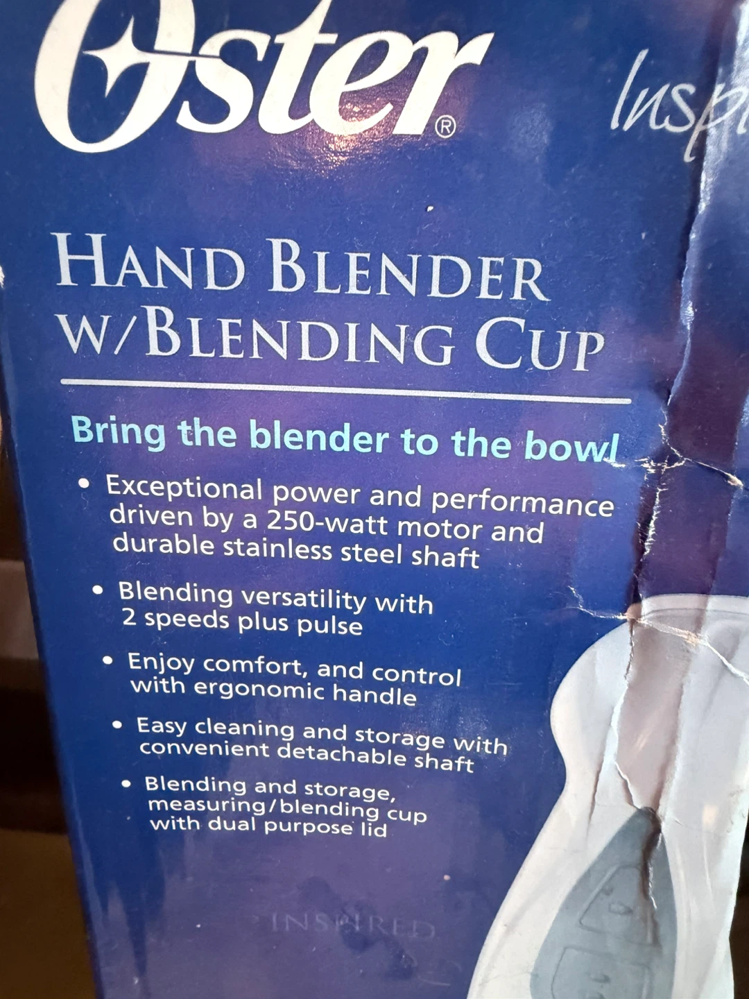 Oster Hand Blender with Blending Cup