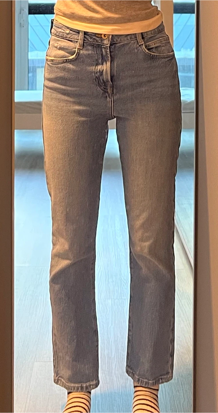 ZARA Blue Denim Jeans - Size 36 (S) - photo 5