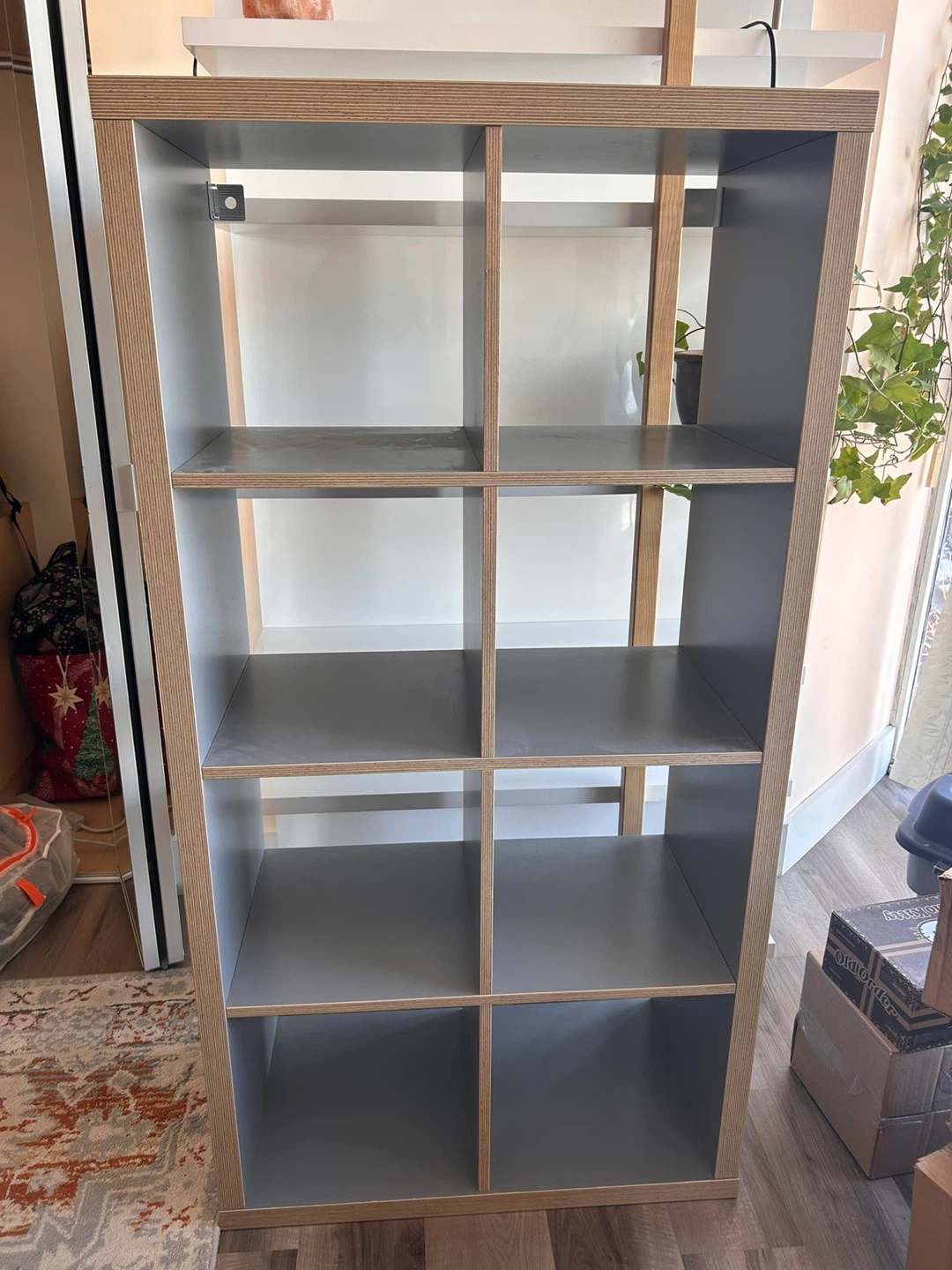 8-Cube Storage Shelf Unit