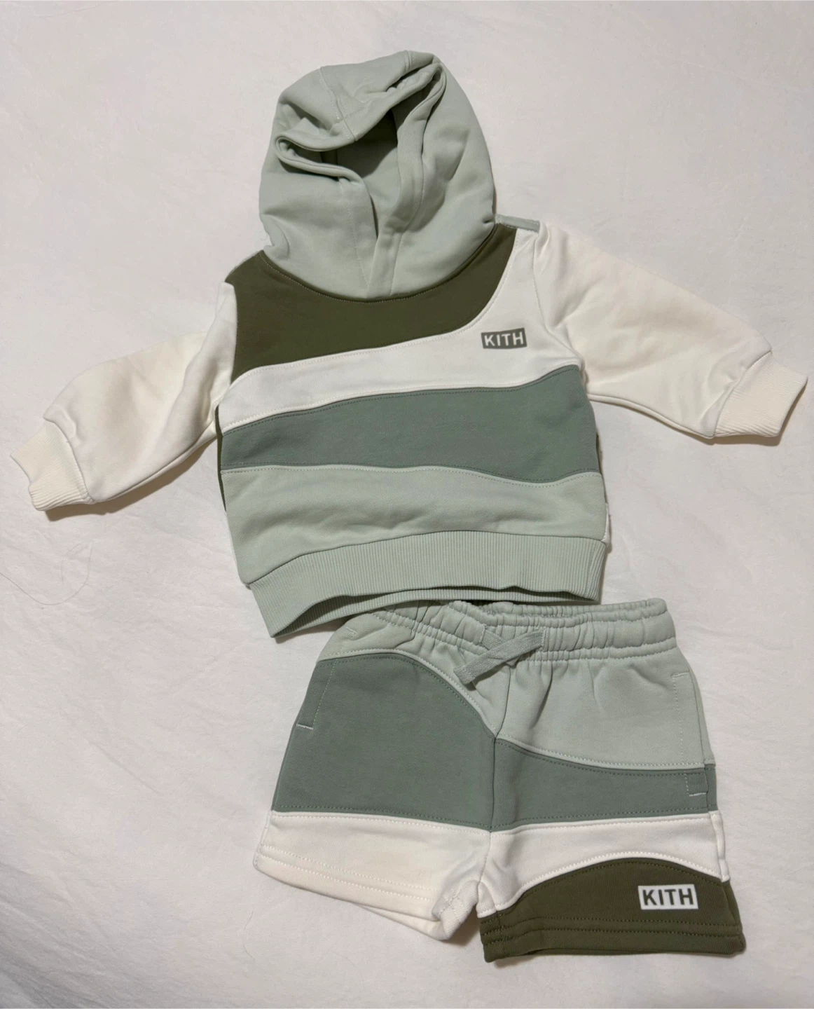 Kith Kids Hoodie and Shorts Set 3-6M