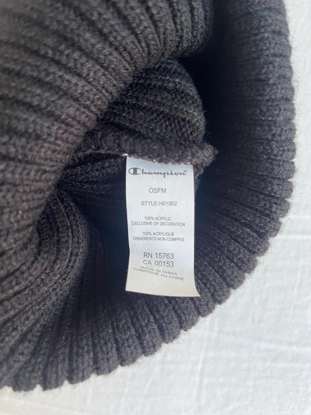 Champion Beanie - Black - photo 2
