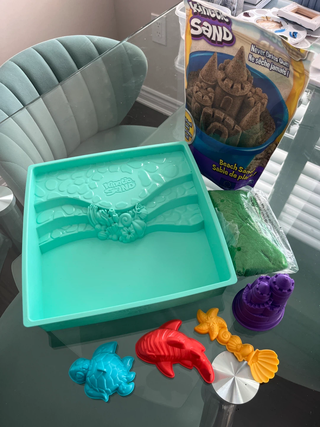 Kinetic Sand Beach Castle Set - photo 4