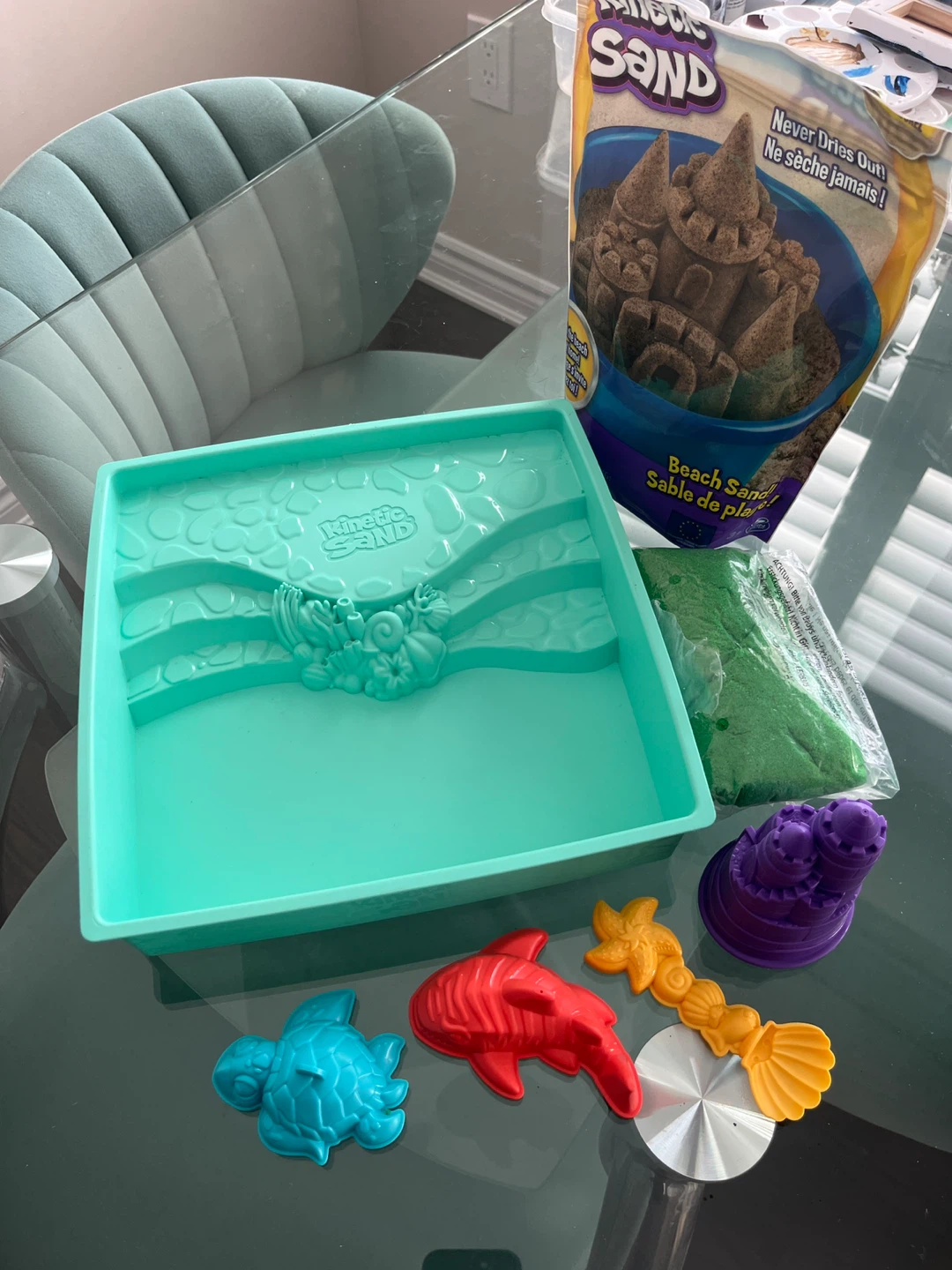 Kinetic Sand Beach Castle Set - photo 5