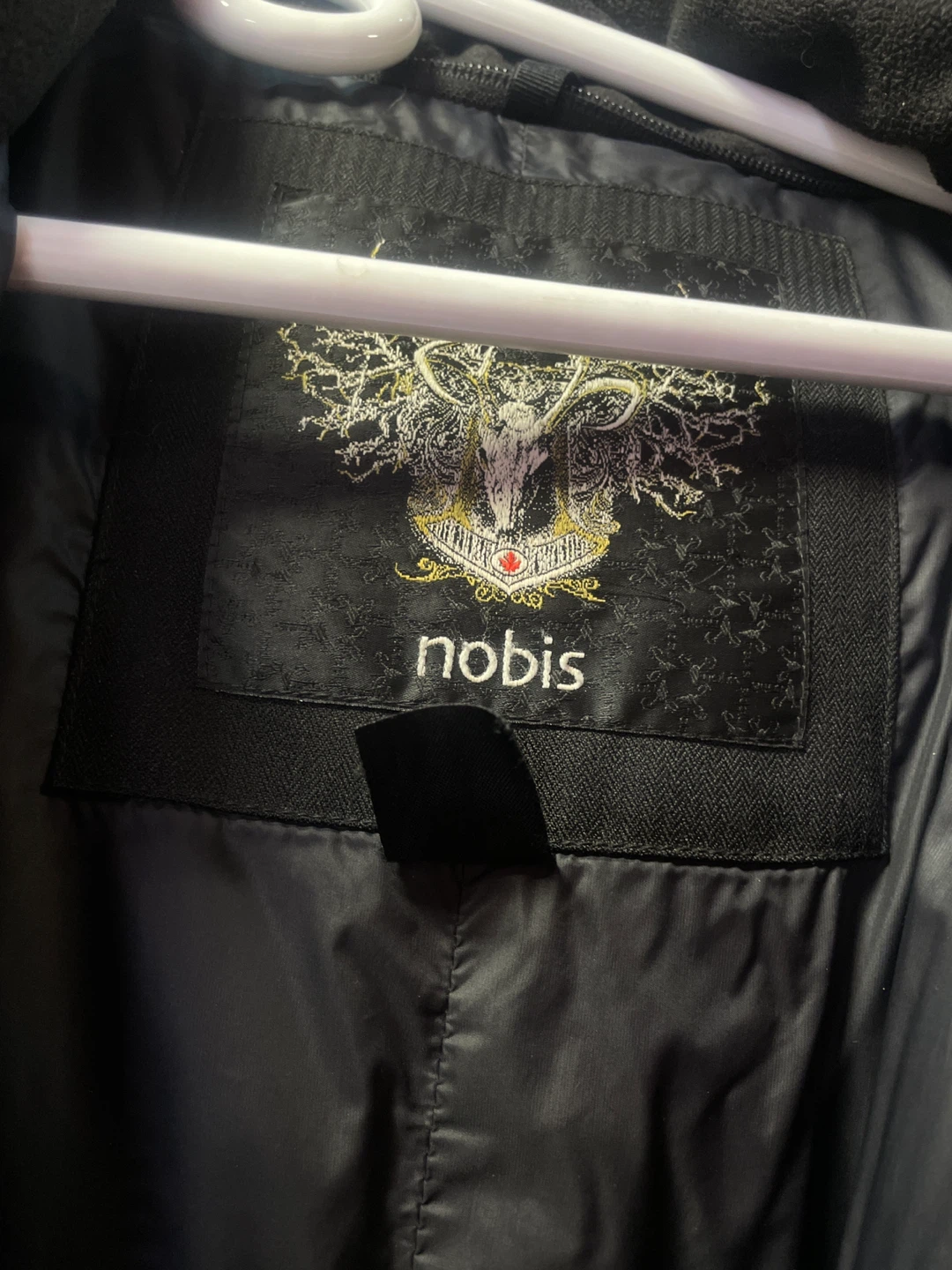 Nobis Black Parka Winter Coat - photo 2