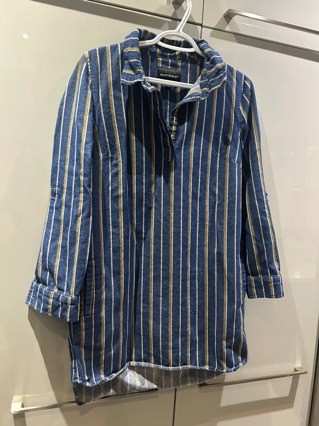 Velvet & Heart Striped Tunic ( S )