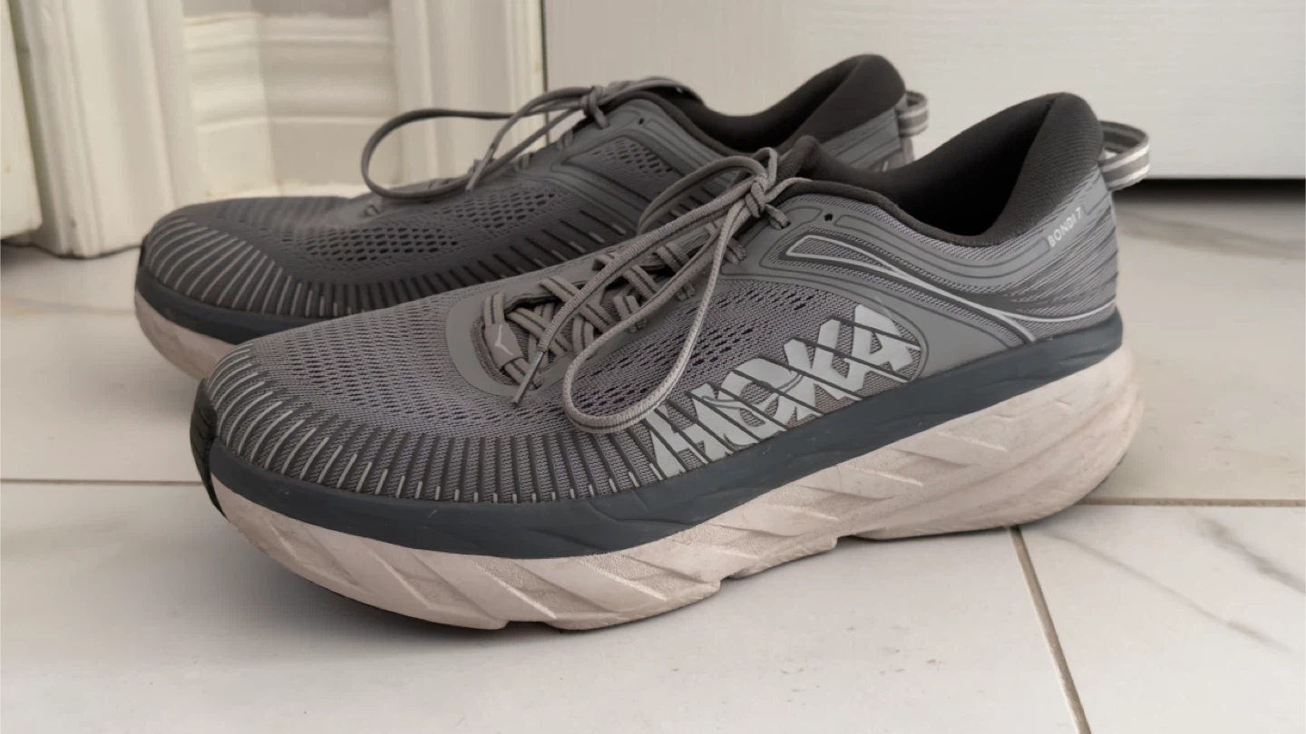 Hoka Bondi 7 Wild Dove/Dark Shadow - Size 10.5 US - photo 2