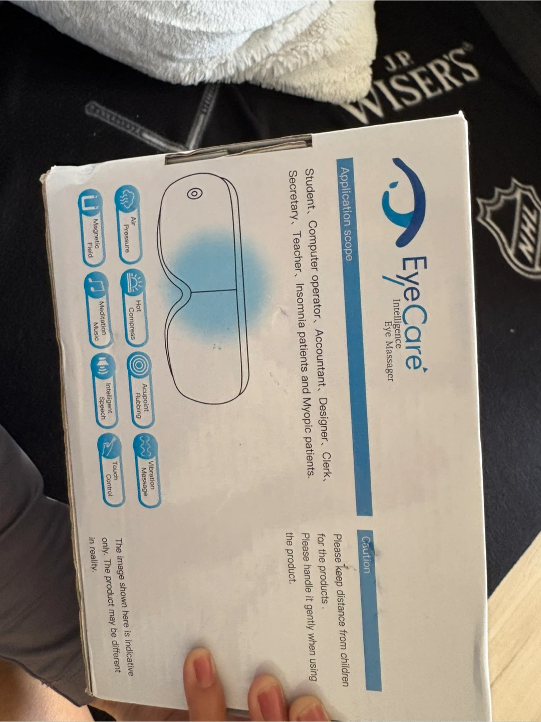 Ambrint EyeCare IQ100 Portable Eye Massager - photo 4