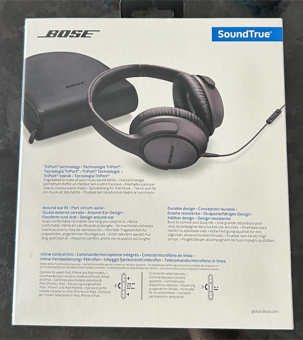 NEW Bose SoundTrue Around-Ear Headphones II - photo 5