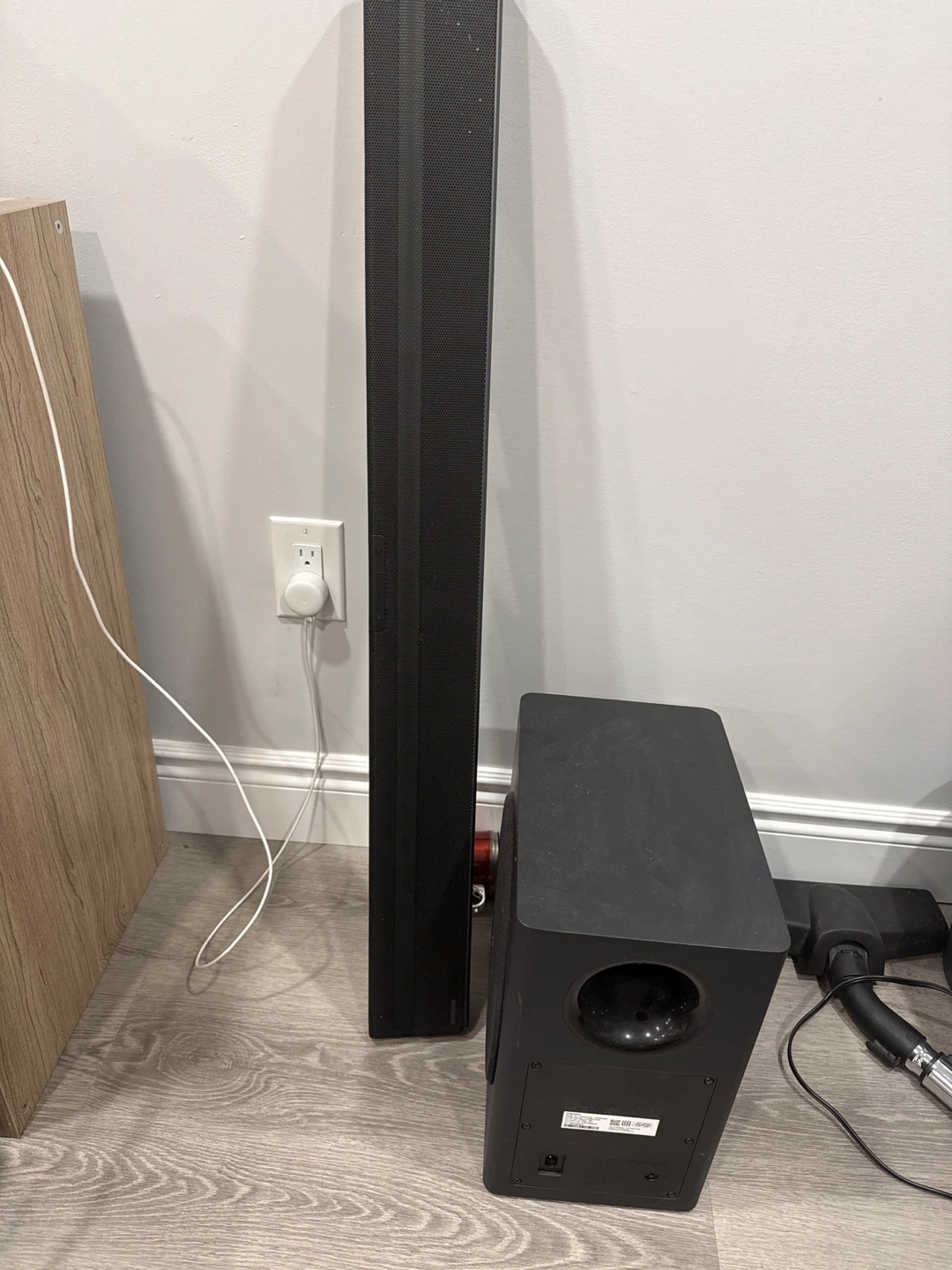 Samsung Soundbar and Subwoofer Set