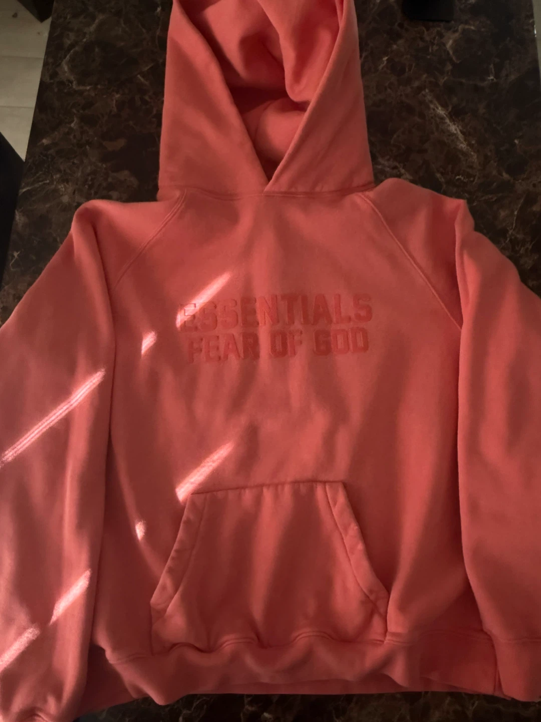 Authentic Essentials Hoodie Coral