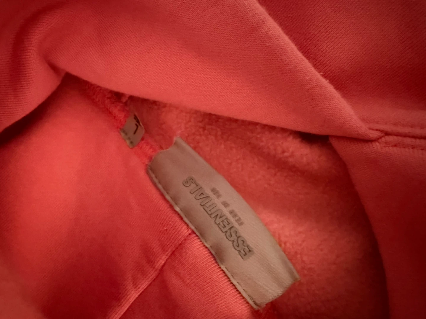 Authentic Essentials Hoodie Coral - photo 3
