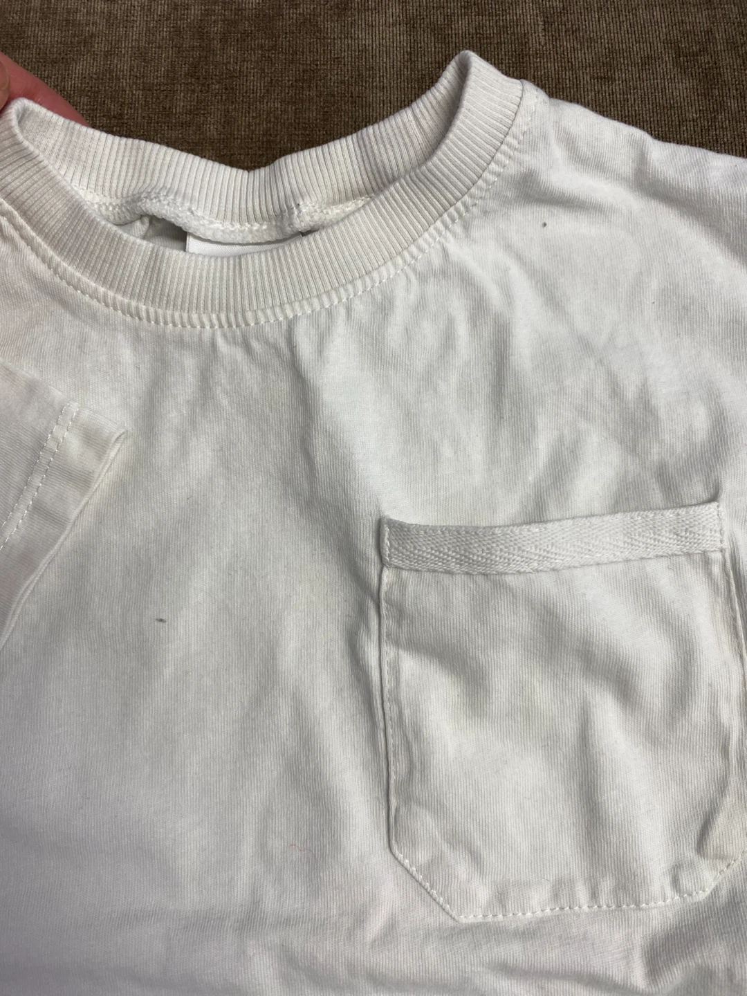 Zara White Pocket T-Shirt - photo 3