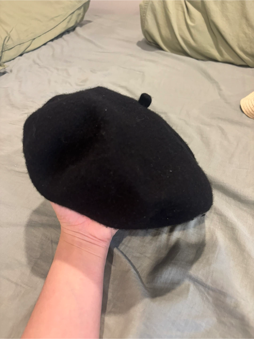 Black Beret Hat