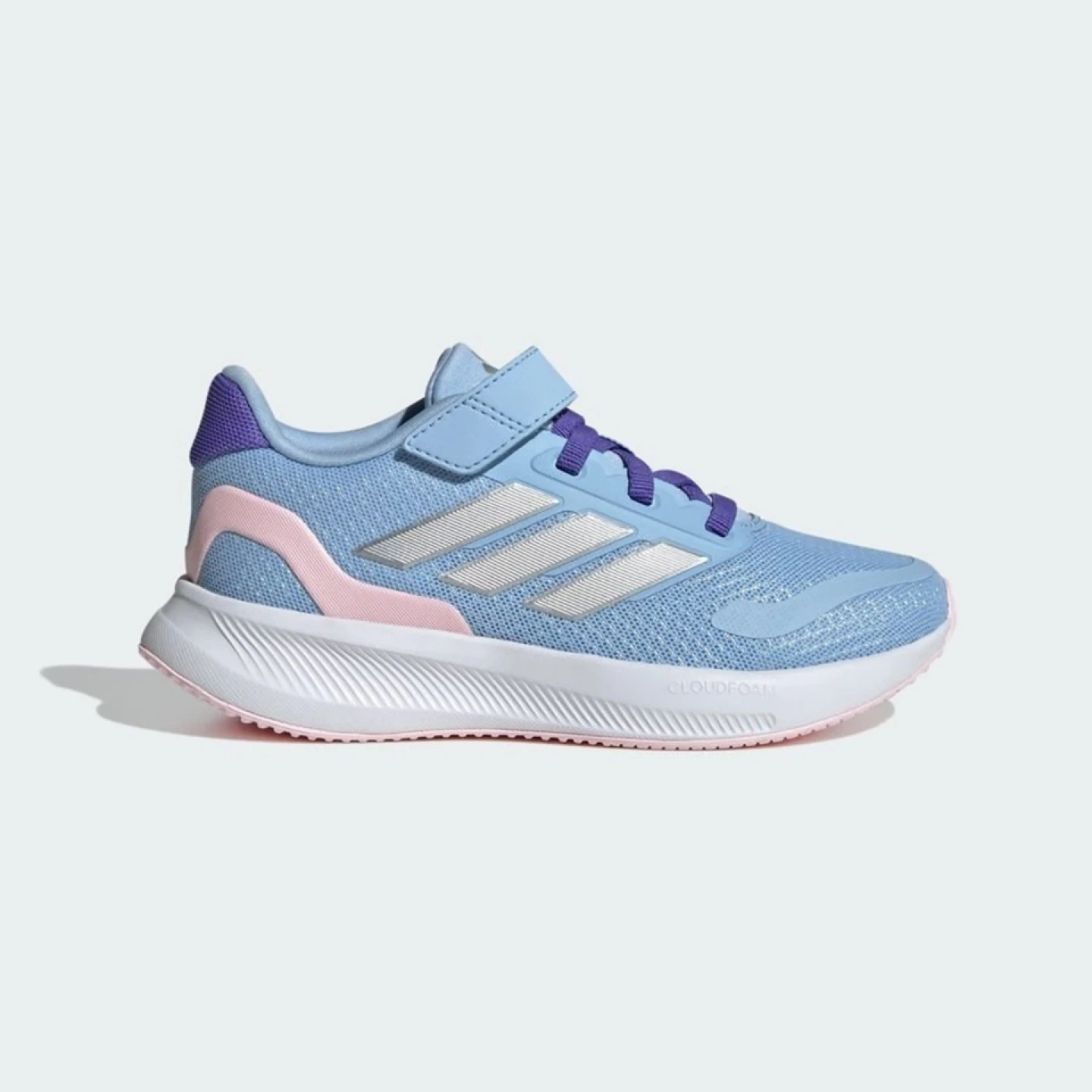 BRAND NEW girl youth adidas runfalcon velcro shoes size 1.5Y