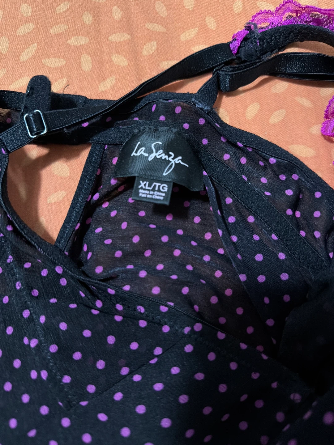 La Senza Black Pink Polka Dot Lingerie 🏆 - photo 4