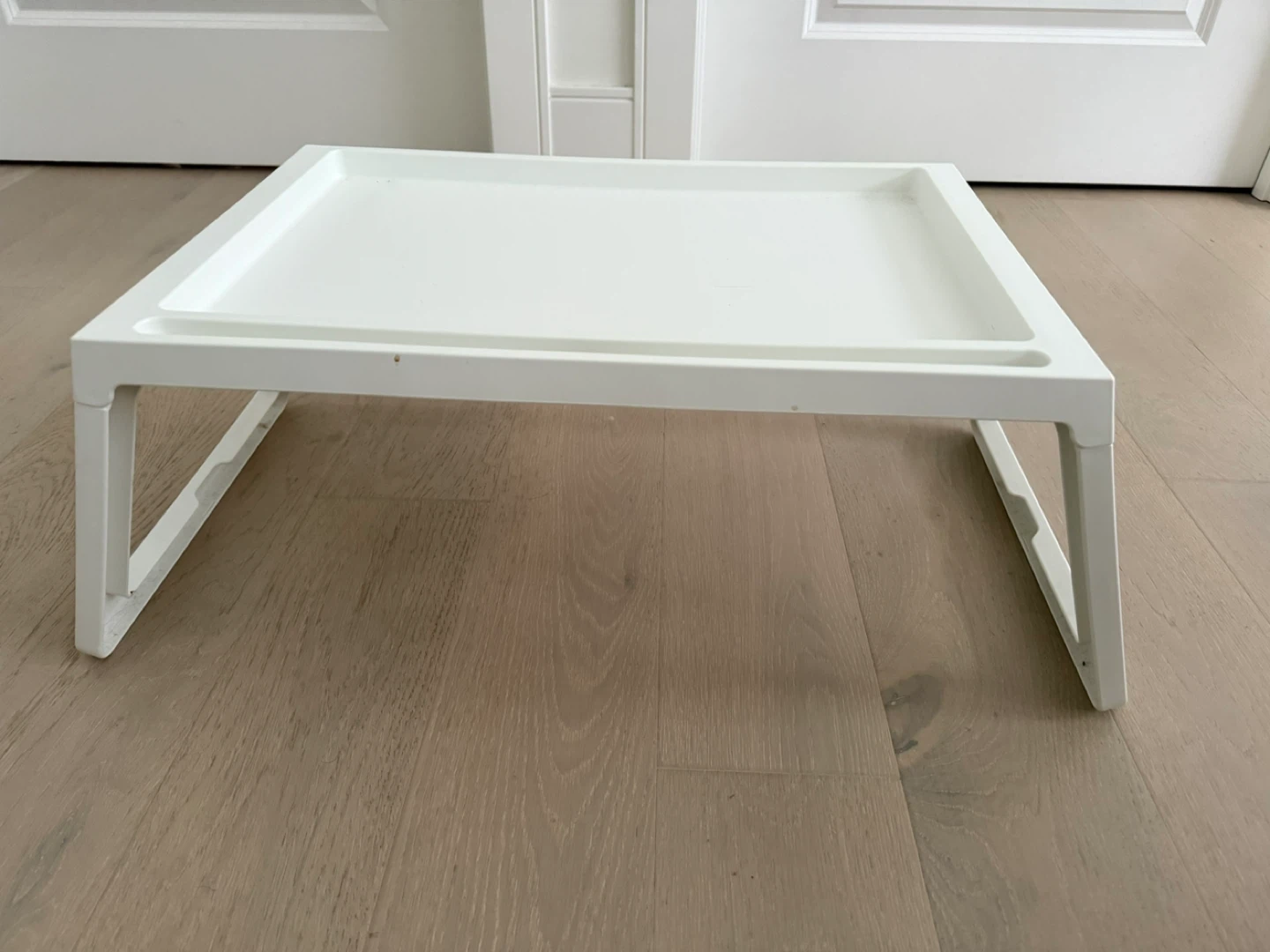 White Bed Tray Table